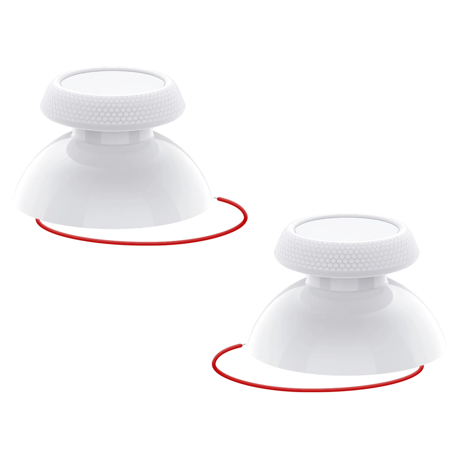 eXtremeRate Replacement Thumbsticks with Original Touch Sensing for Steam Deck LCD & OLED - Frosted White - Image 9