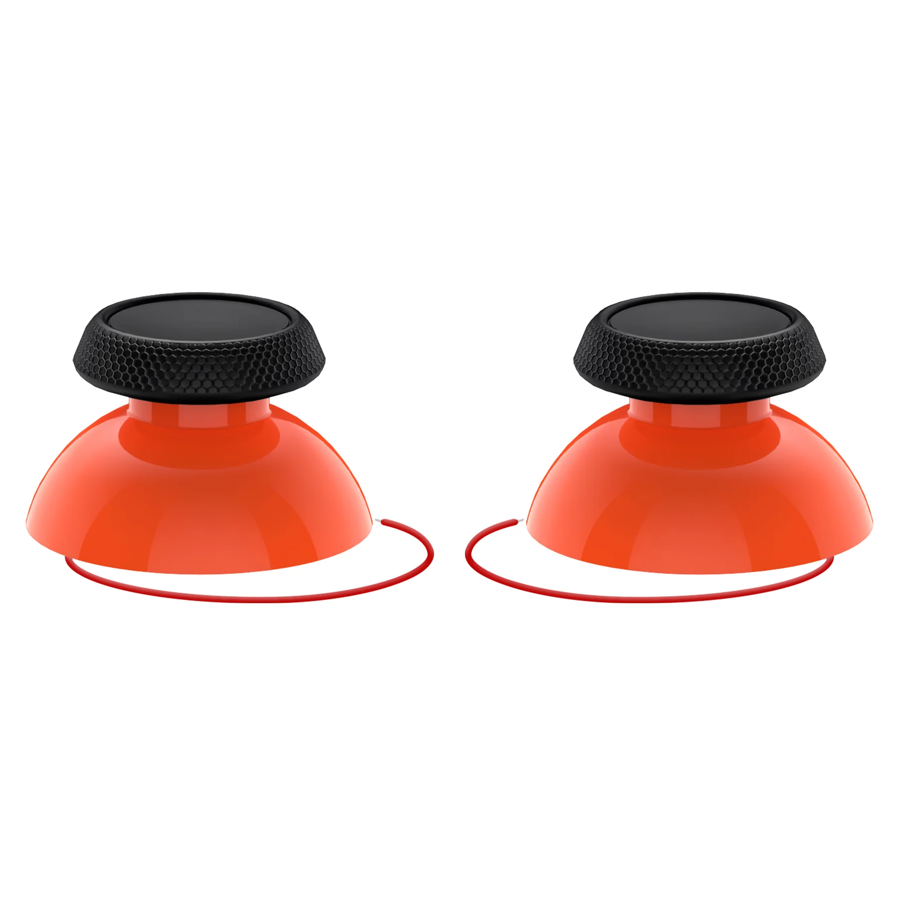 eXtremeRate Replacement Thumbsticks with Original Touch Sensing for Steam Deck LCD & OLED - Orange & Black - Image 8