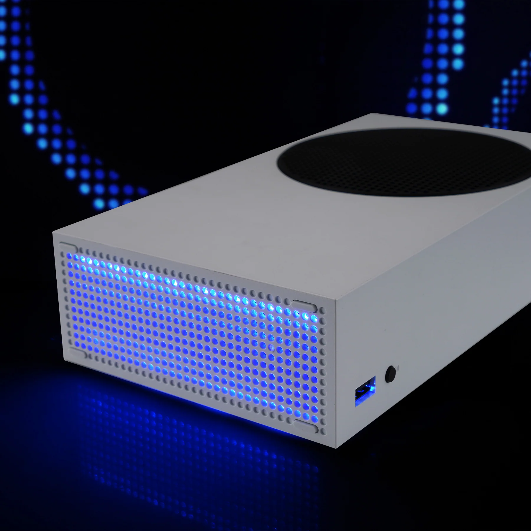 eXtremeRate RGB LED Light Strip Kit for Xbox Series S Console with IR Remote - 7 Colors 39 Effects - Image 10