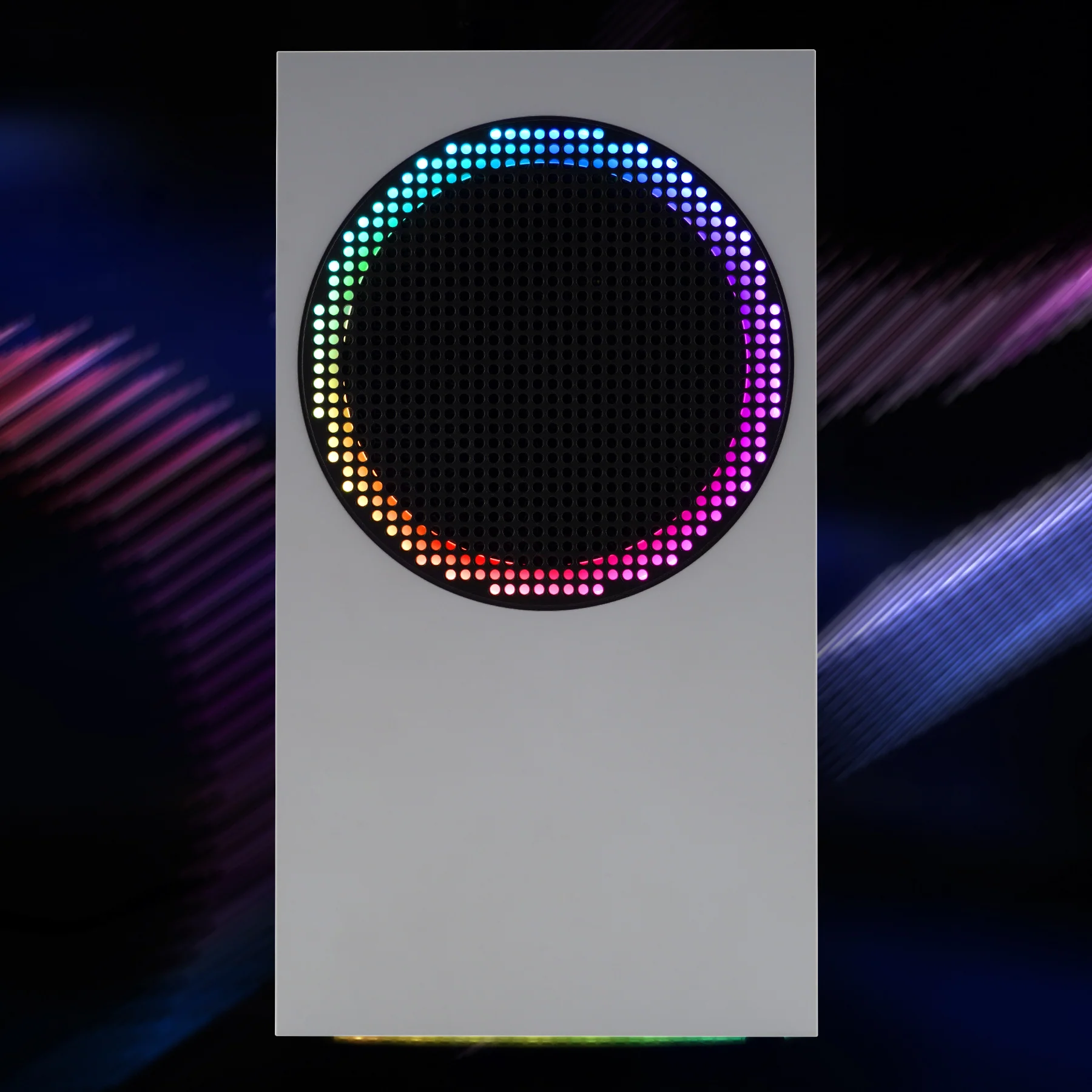 eXtremeRate RGB LED Light Strip Kit for Xbox Series S Console with IR Remote - 7 Colors 39 Effects - Image 5