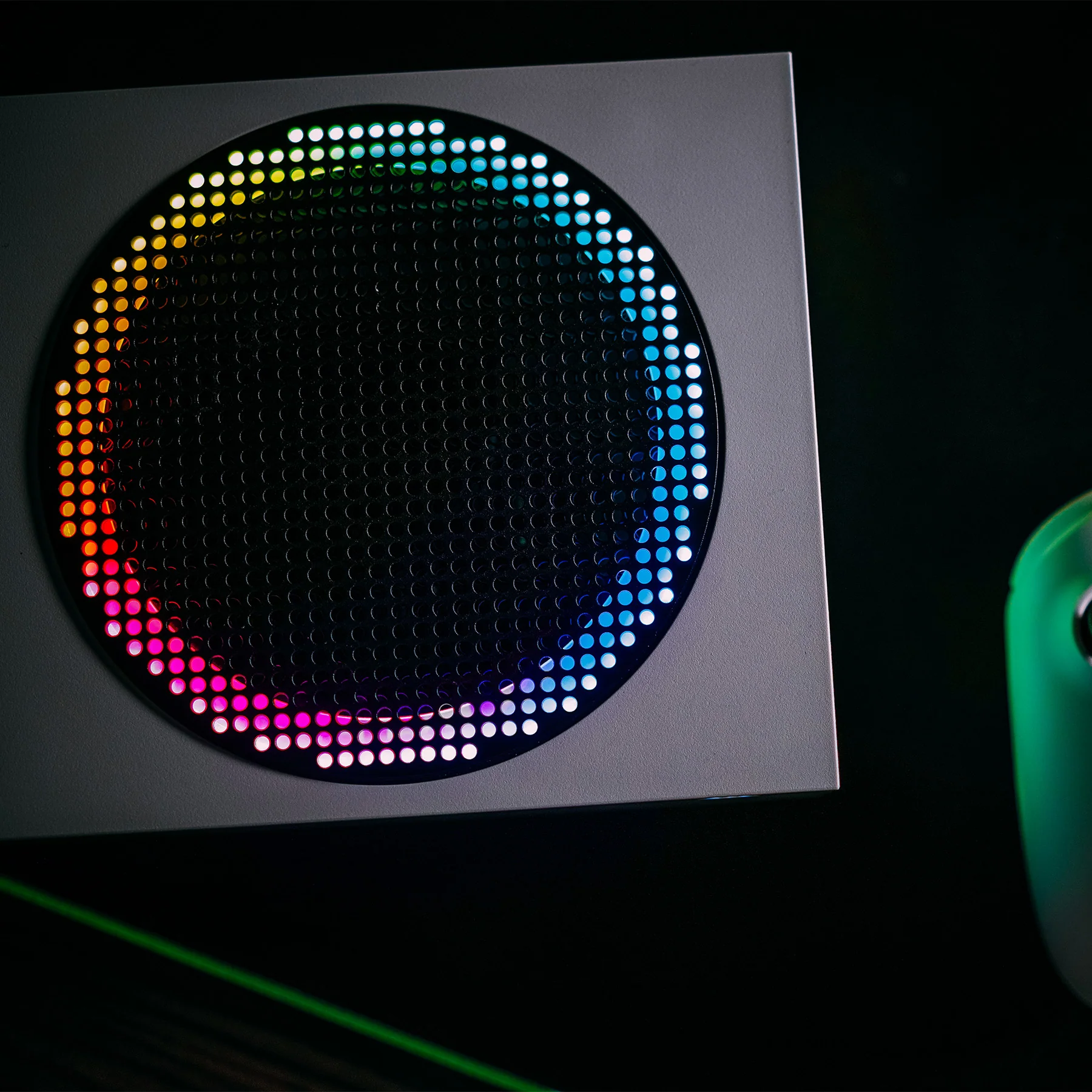 eXtremeRate RGB LED Light Strip Kit for Xbox Series S Console with IR Remote - 7 Colors 39 Effects - Image 9