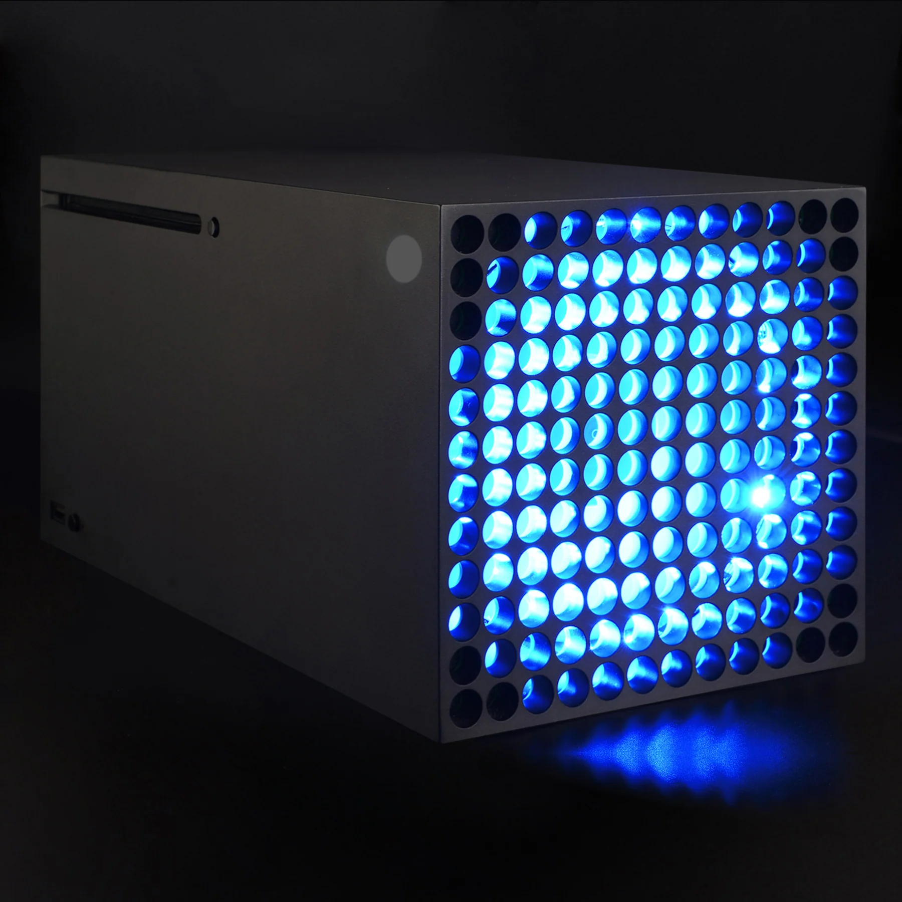 eXtremeRate RGB LED Light Strip Kit with IR Remote for Xbox Series X Console Fan Vent - 7 Colors 39 Effects - Image 5