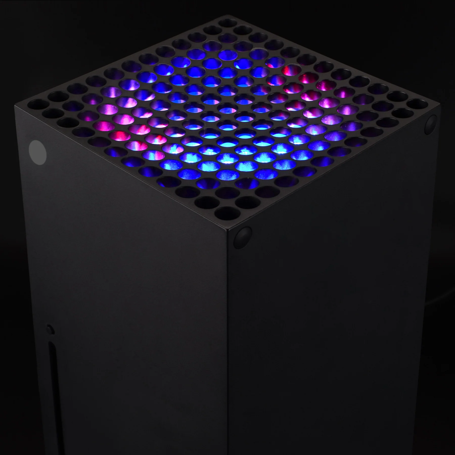 eXtremeRate RGB LED Light Strip Kit with IR Remote for Xbox Series X Console Fan Vent - 7 Colors 39 Effects - Image 6
