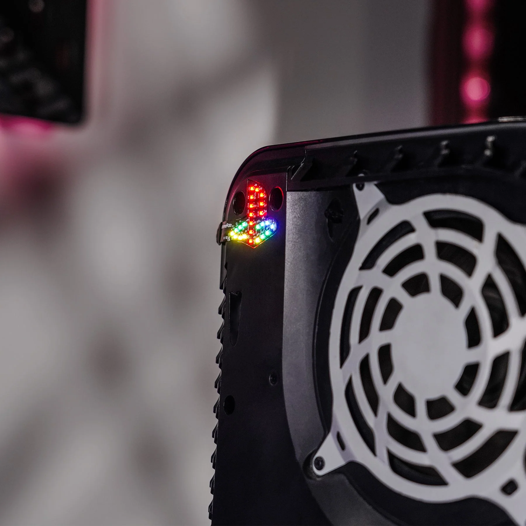 eXtremeRate RGB RAINBOW Logo LED Kit for PS5 Disc & Digital Edition Console (2020 CFI-1 Series) - 7 Colors 40 Effects - Image 11