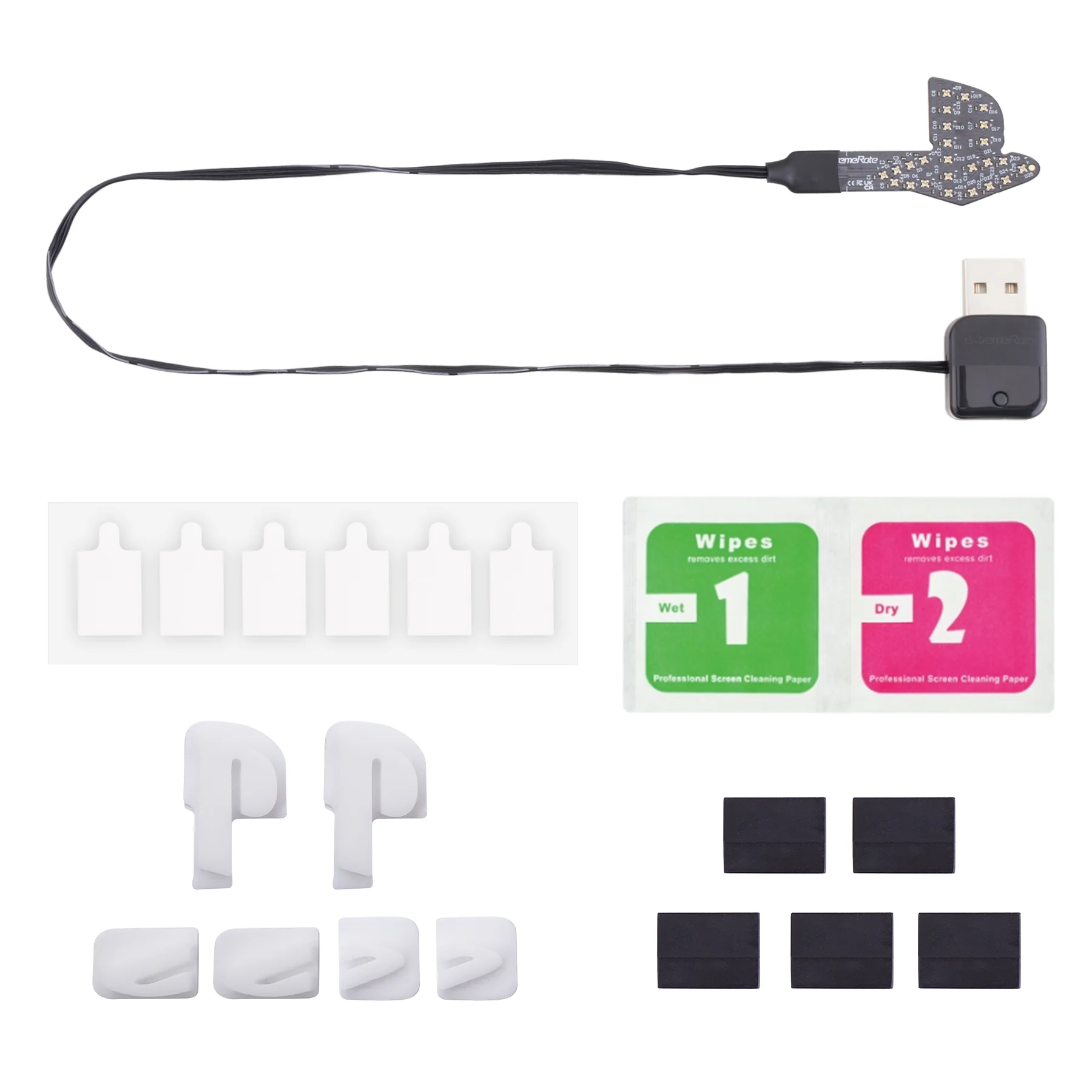 eXtremeRate RGB RAINBOW Logo LED Kit for PS5 Disc & Digital Edition Console (2020 CFI-1 Series) - 7 Colors 40 Effects - Image 4