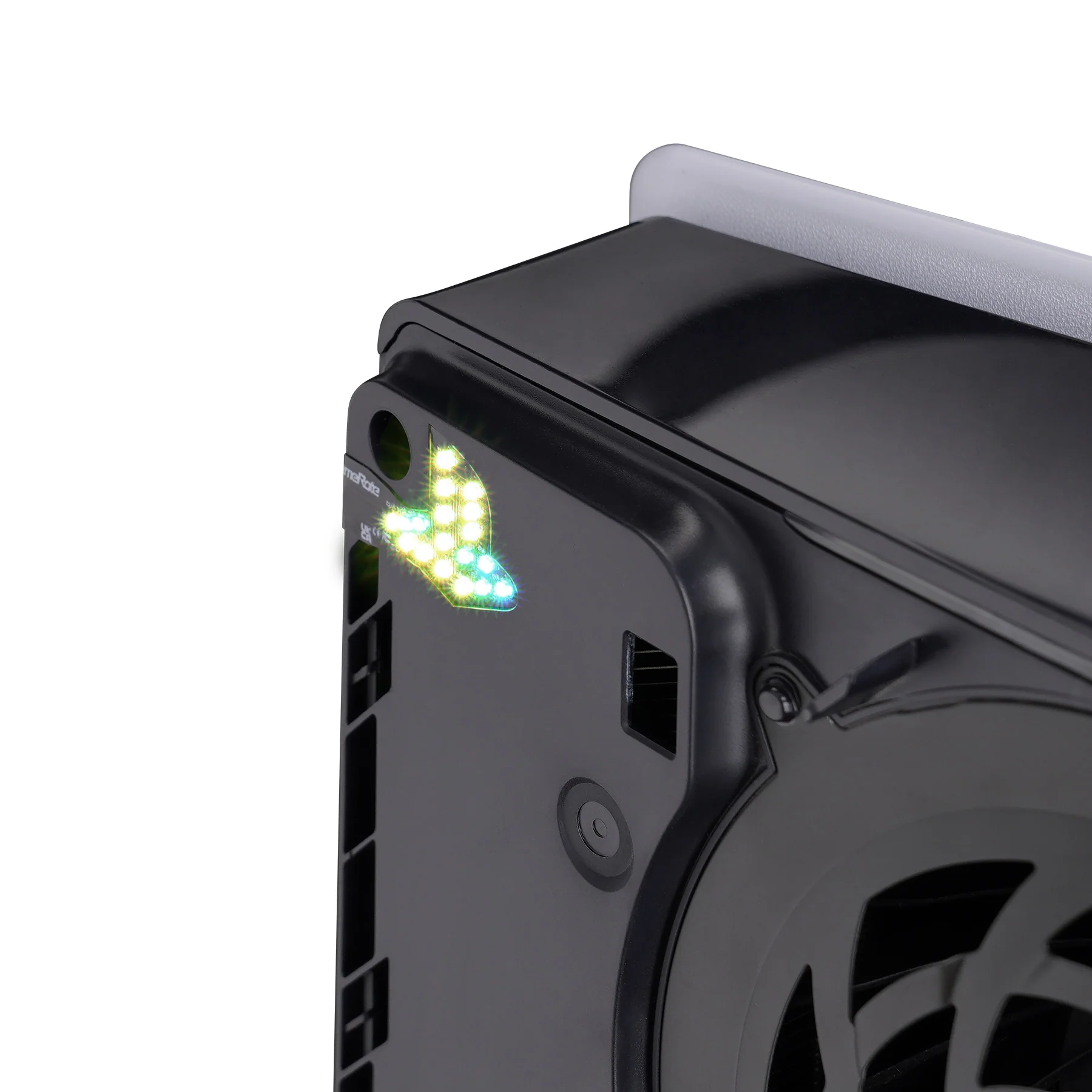 eXtremeRate RGB RAINBOW Logo LED Kit for PS5 Slim/Pro Disc & Digital Console - 7 Colors 40 Effects - Image 14