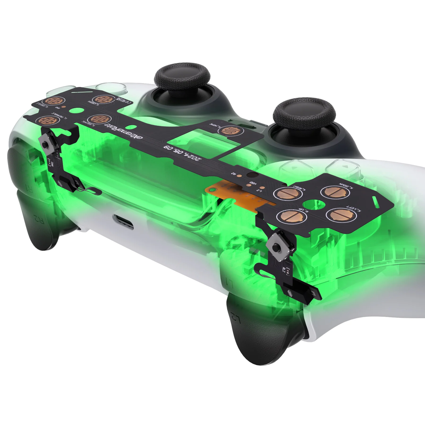 eXtremeRate Shoulder Buttons Micro Switch - Strong Version Tactile Clicky Hair Trigger Kit for PS5 Controller BDM-030 - Image 15