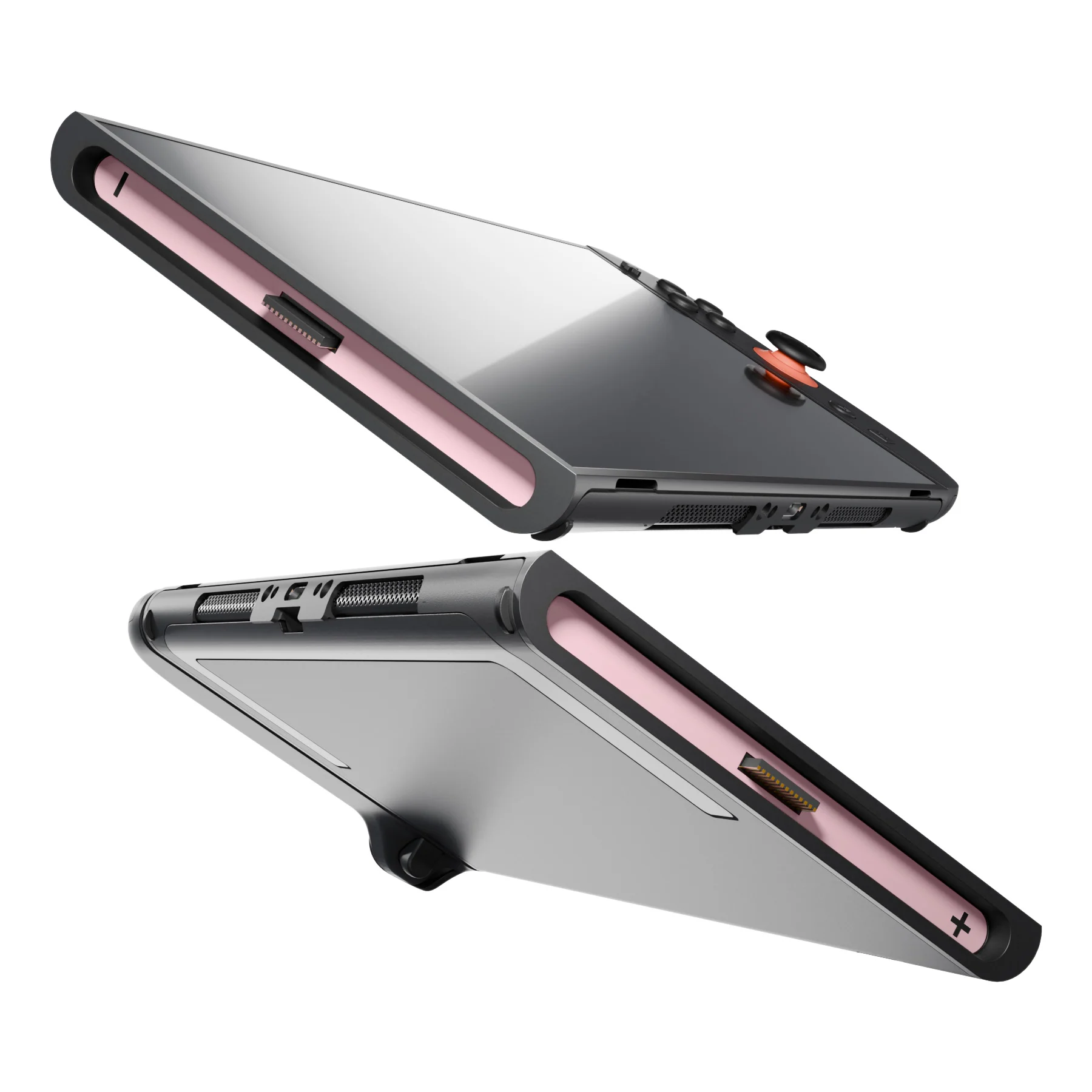 eXtremeRate Side Rail Slot Sticker for Nintendo Switch 2 Console - Cherry Blossoms Pink - Image 3
