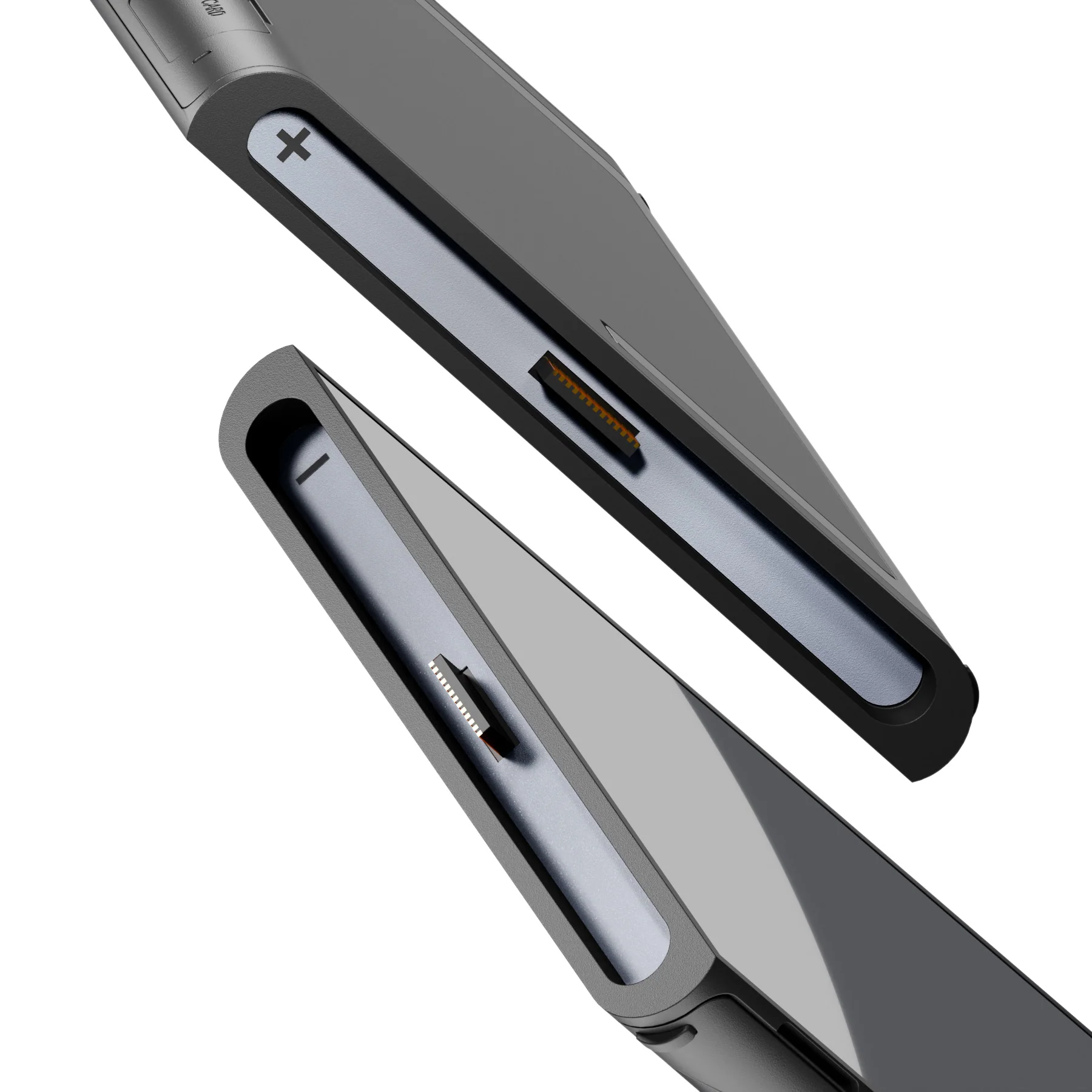 eXtremeRate Side Rail Slot Sticker for Nintendo Switch 2 Console - New Hope Gray - Image 4