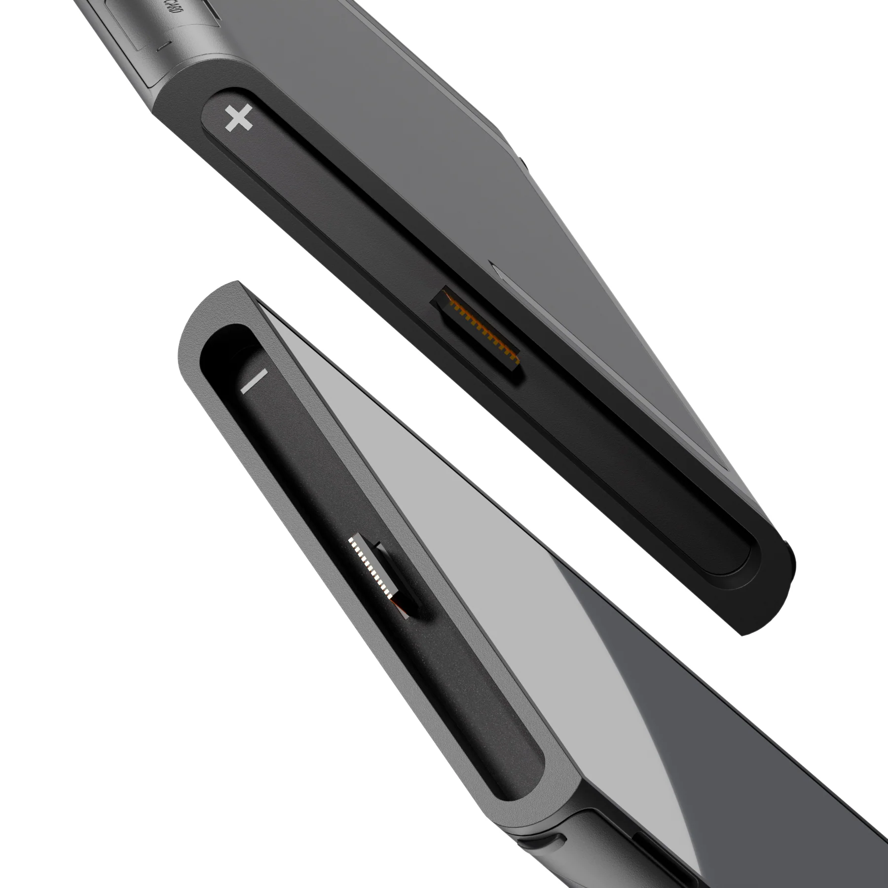 eXtremeRate Side Rail Slot Sticker for Nintendo Switch 2 Console - Shadow Gray - Image 4