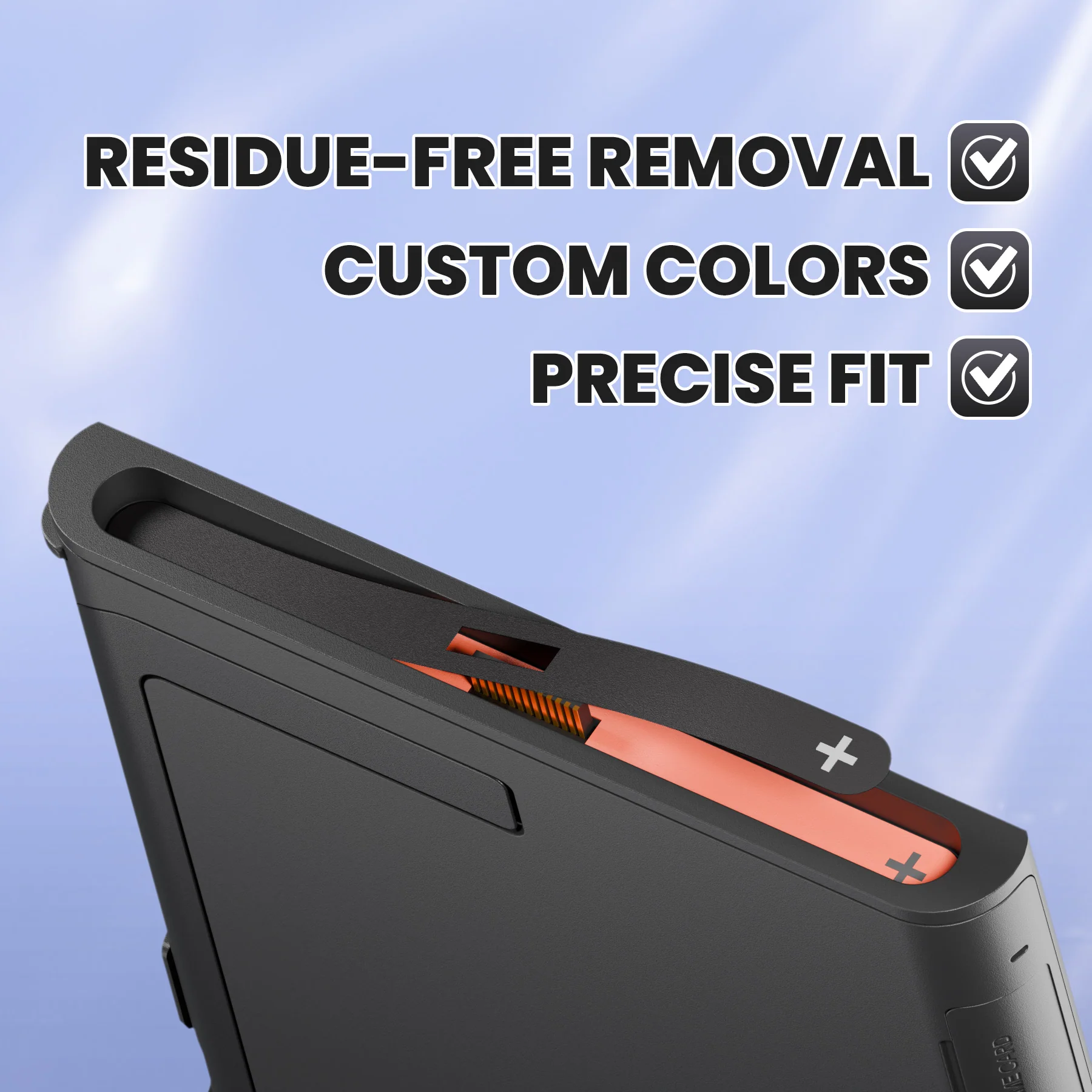 eXtremeRate Side Rail Slot Sticker for Nintendo Switch 2 Console - Shadow Gray - Image 5