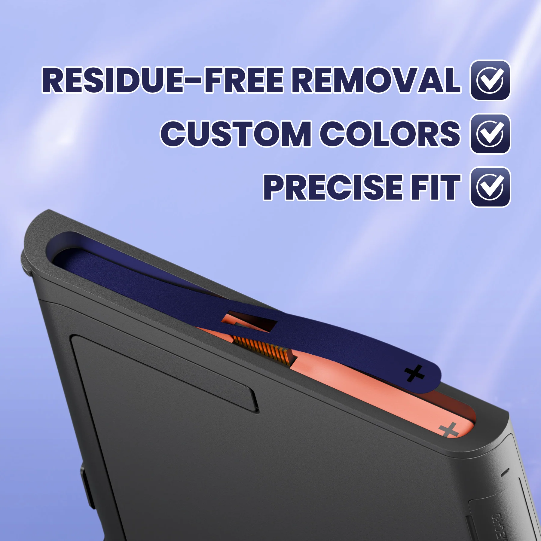 eXtremeRate Side Rail Slot Sticker for Nintendo Switch 2 Console - SwitchCube Purple - Image 5