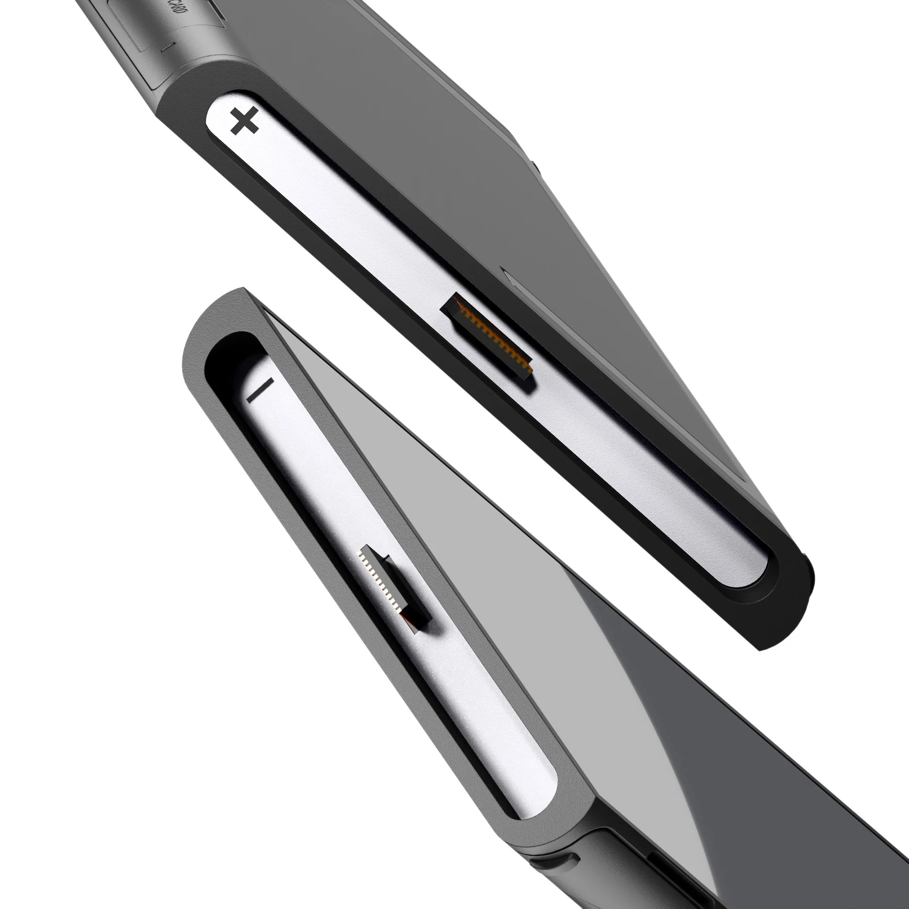 eXtremeRate Side Rail Slot Sticker for Nintendo Switch 2 Console - White - Image 4