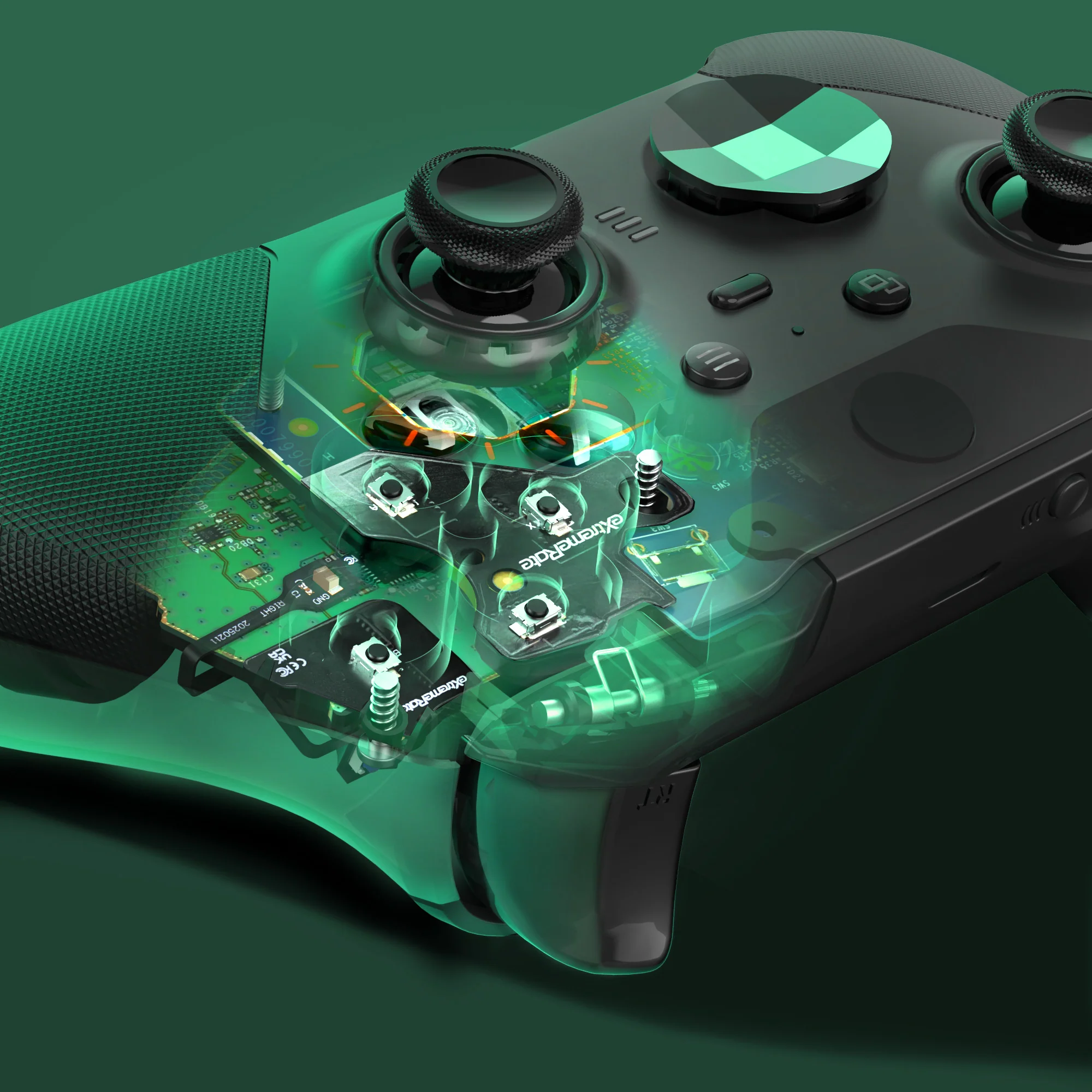 eXtremeRate Strong Version Whole Clicky Kit for Xbox Elite Series 2 Controller Shoulder ABXY Buttons, Ergonomic Tactile Switches LT RT A B X Y Mouse Click Kit for Xbox Elite Series 2 Core Controller (Model 1797) - Image 8