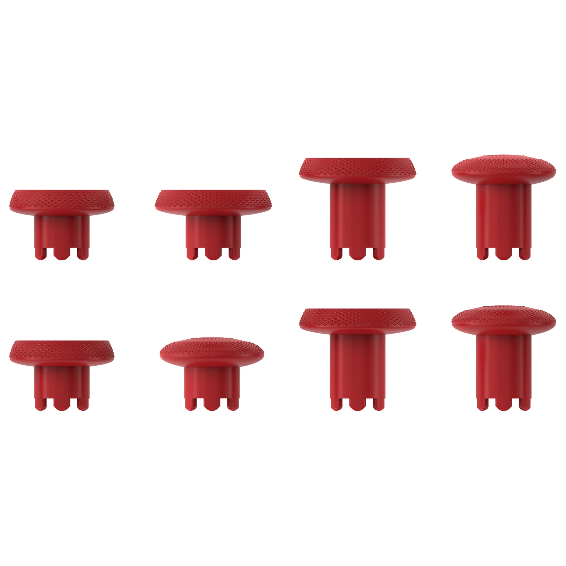 eXtremeRate ThumbsGear Interchangeable Thumbsticks for PS5 Edge Controller - Carmine Red - Image 4