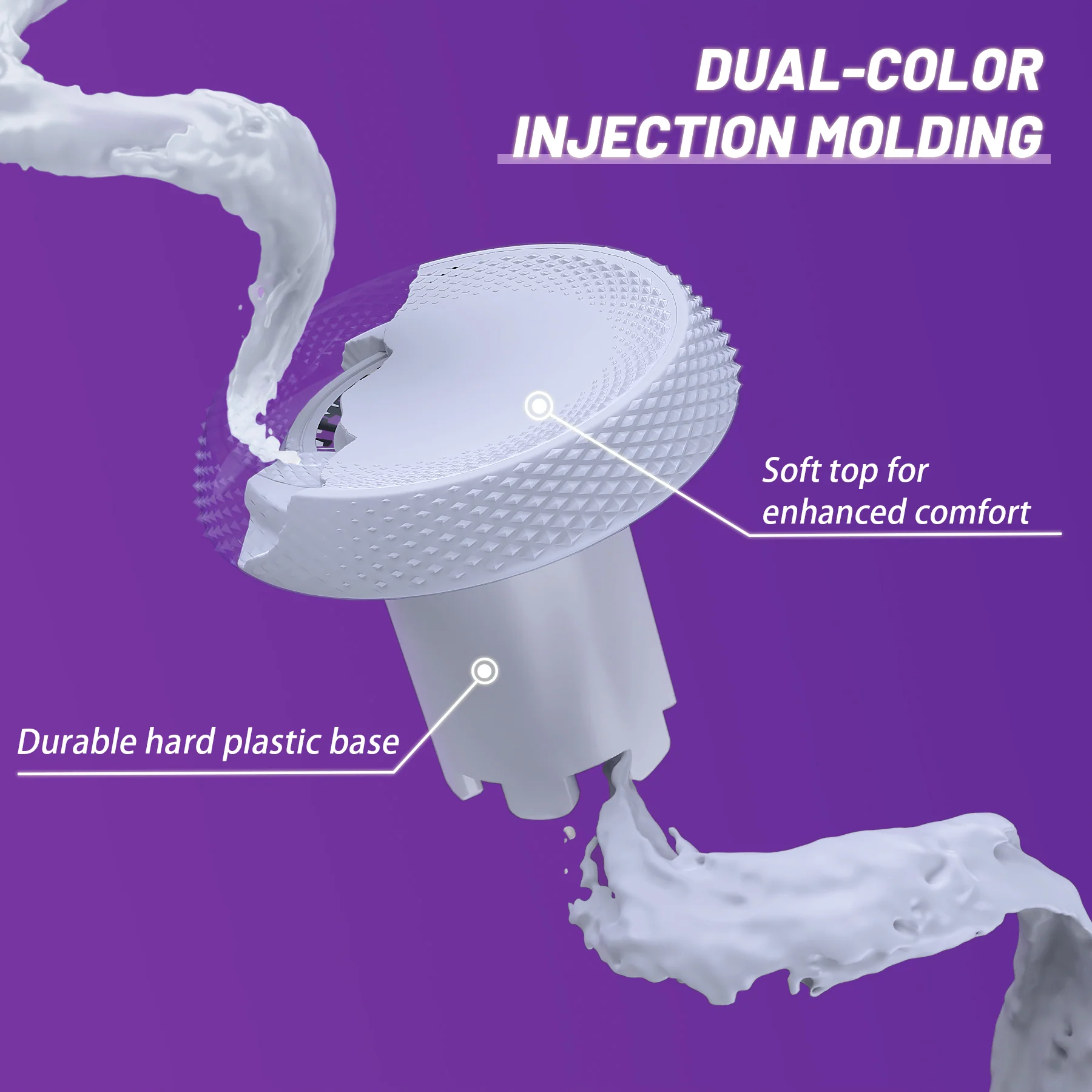 eXtremeRate ThumbsGear V3 Interchangeable Thumbsticks for Xbox Core Controller & Xbox One S/X/Elite Controller & Nintendo Switch Pro Controller - Original White - Image 10