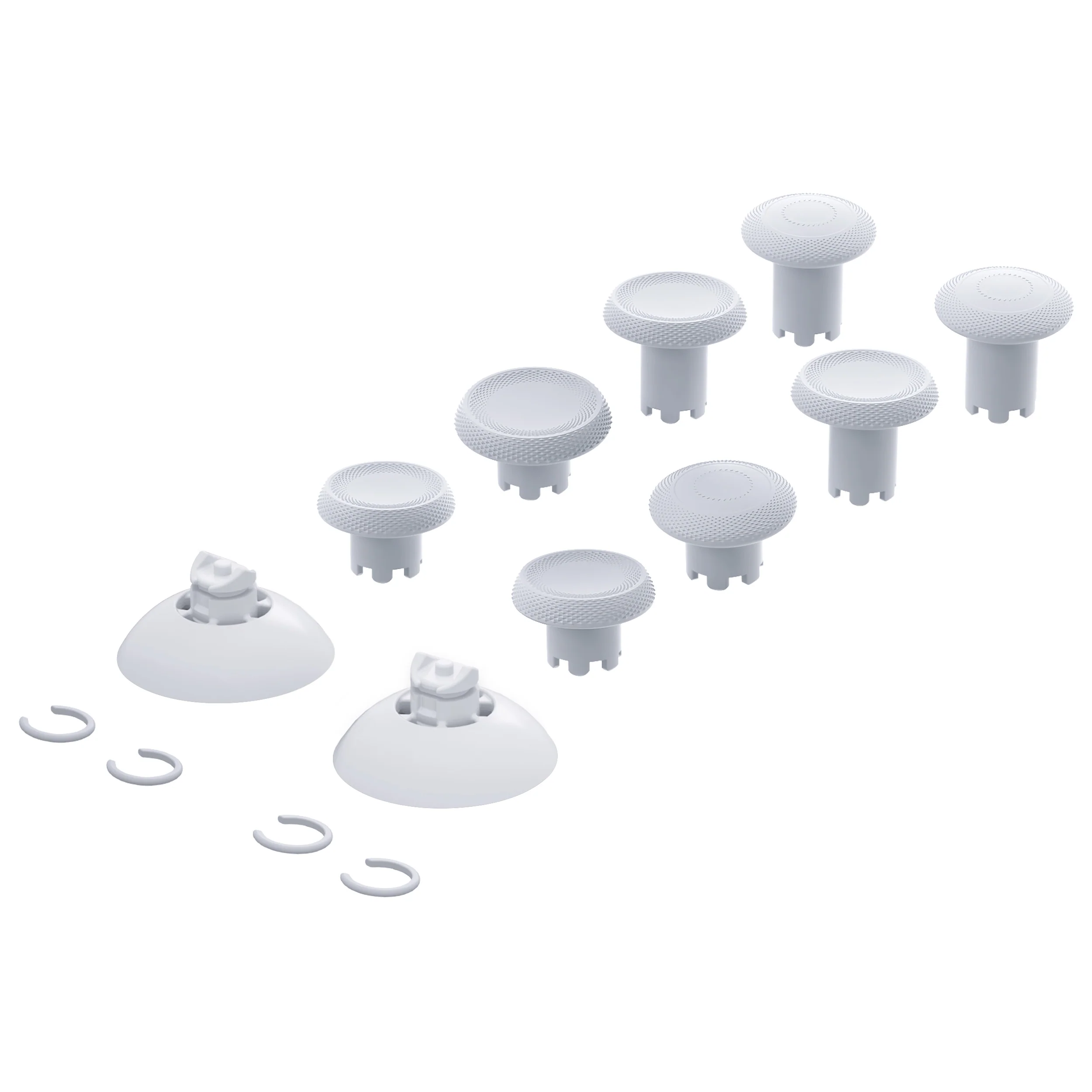 eXtremeRate ThumbsGear V3 Interchangeable Thumbsticks for Xbox Core Controller & Xbox One S/X/Elite Controller & Nintendo Switch Pro Controller - Original White - Image 3