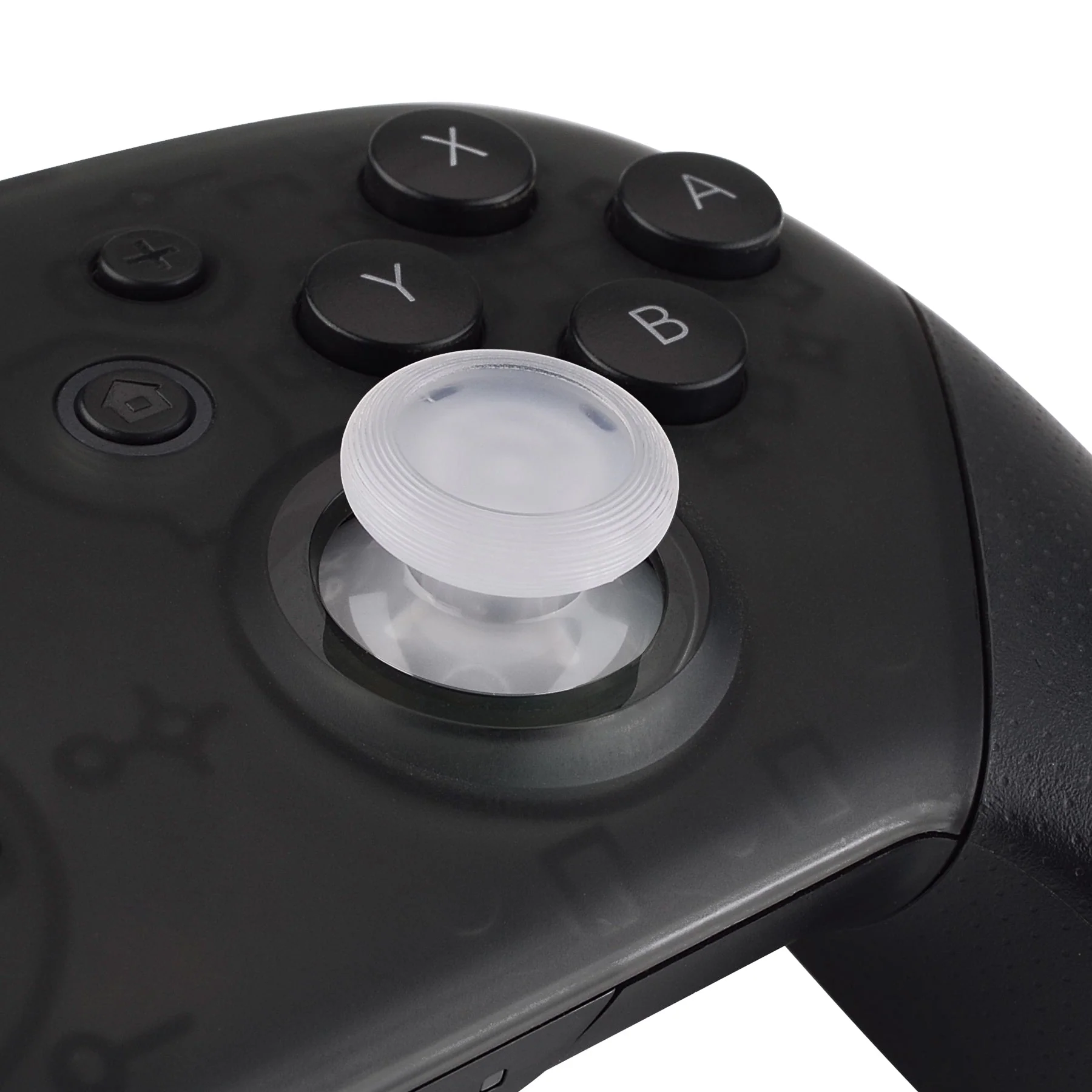 eXtremeRate Replacement 3D Joystick Thumbsticks for Nintendo Switch Pro Controller - Transparent Clear - Image 4