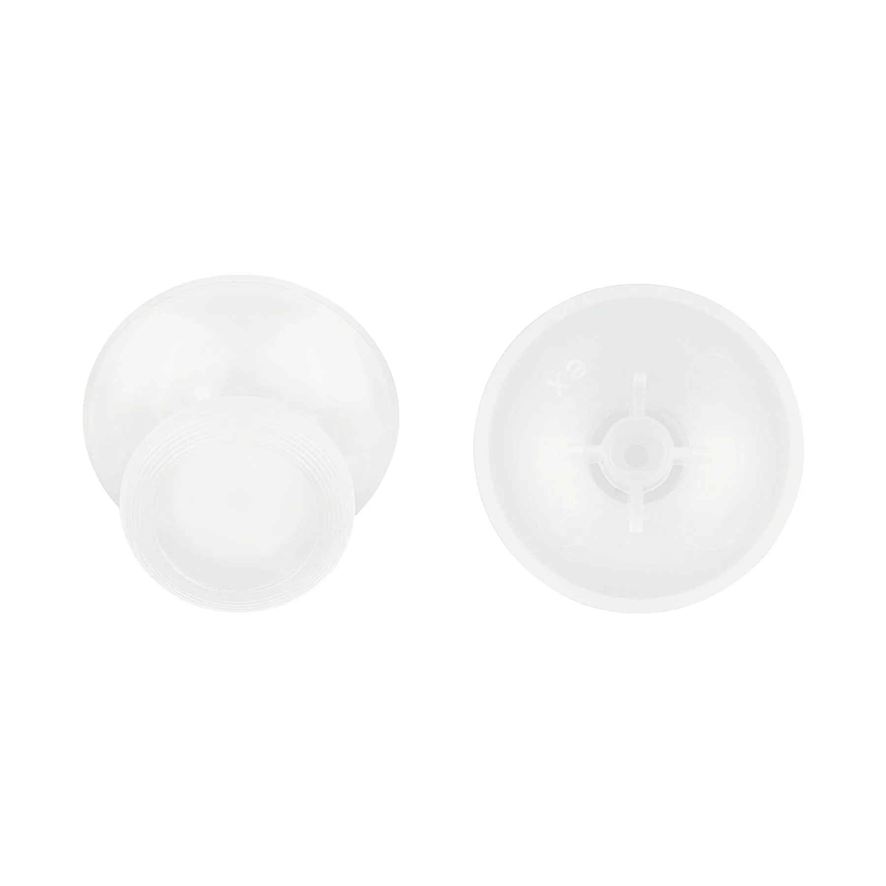 eXtremeRate Replacement 3D Joystick Thumbsticks for Nintendo Switch Pro Controller - Transparent Clear - Image 6