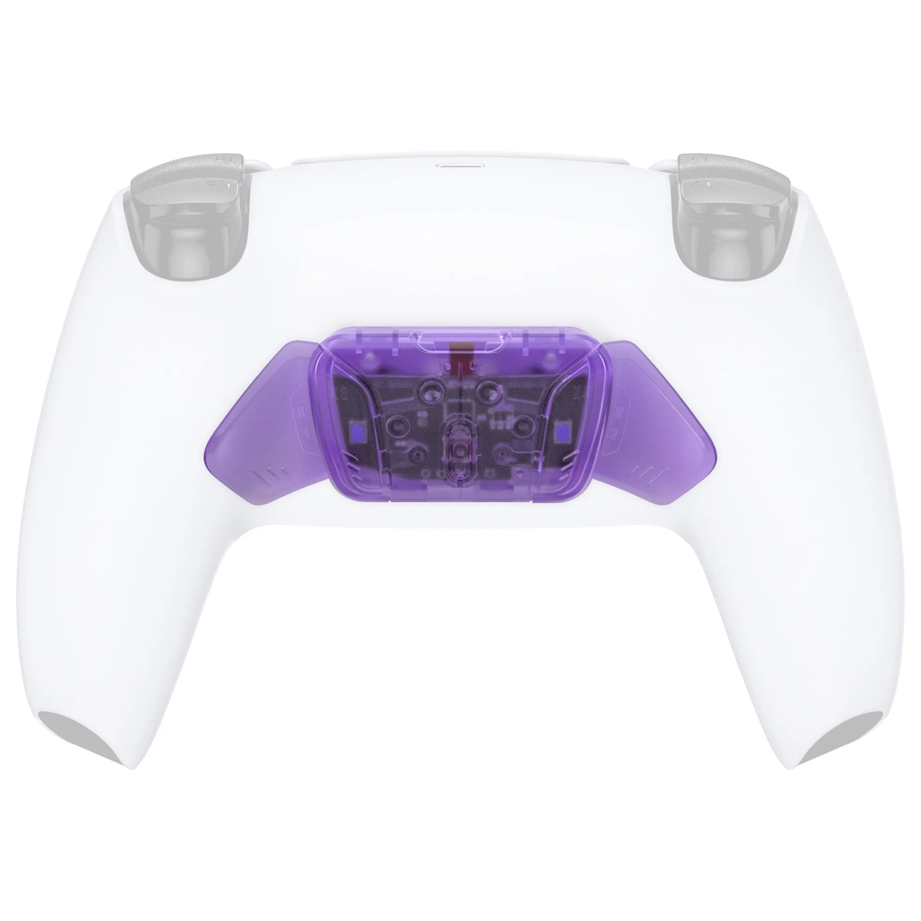 eXtremeRate Turn RISE to RISE4 Kit – Redesigned K1 K2 K3 K4 Back Buttons Housing & Remap PCB Board for eXtremeRate RISE & RISE4 Remap kit, Compatible with PS5 Controller - Clear Atomic Purple - Image 4