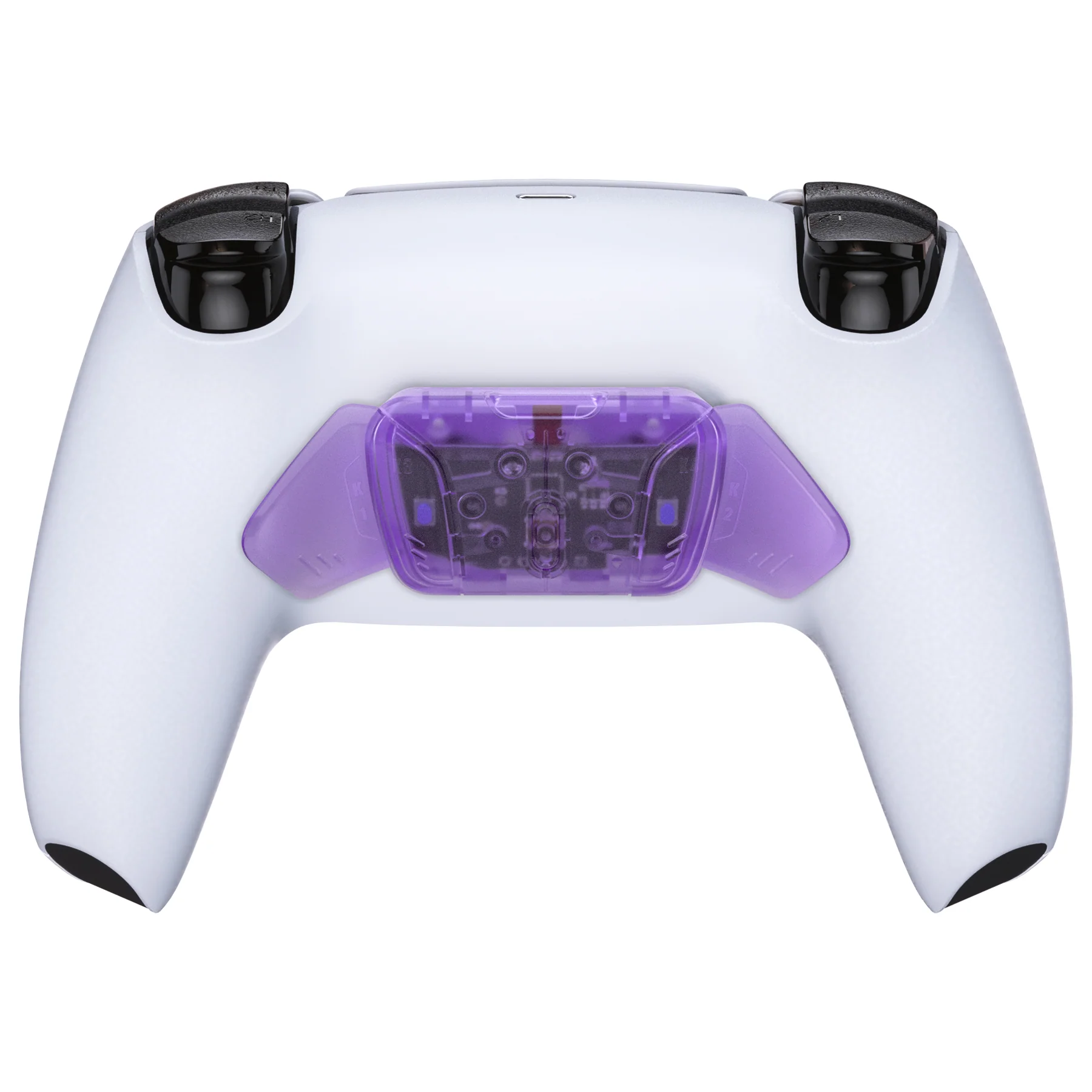 eXtremeRate Turn RISE to RISE4 Kit – Redesigned K1 K2 K3 K4 Back Buttons Housing & Remap PCB Board for eXtremeRate RISE & RISE4 Remap kit, Compatible with PS5 Controller - Clear Atomic Purple - Image 5