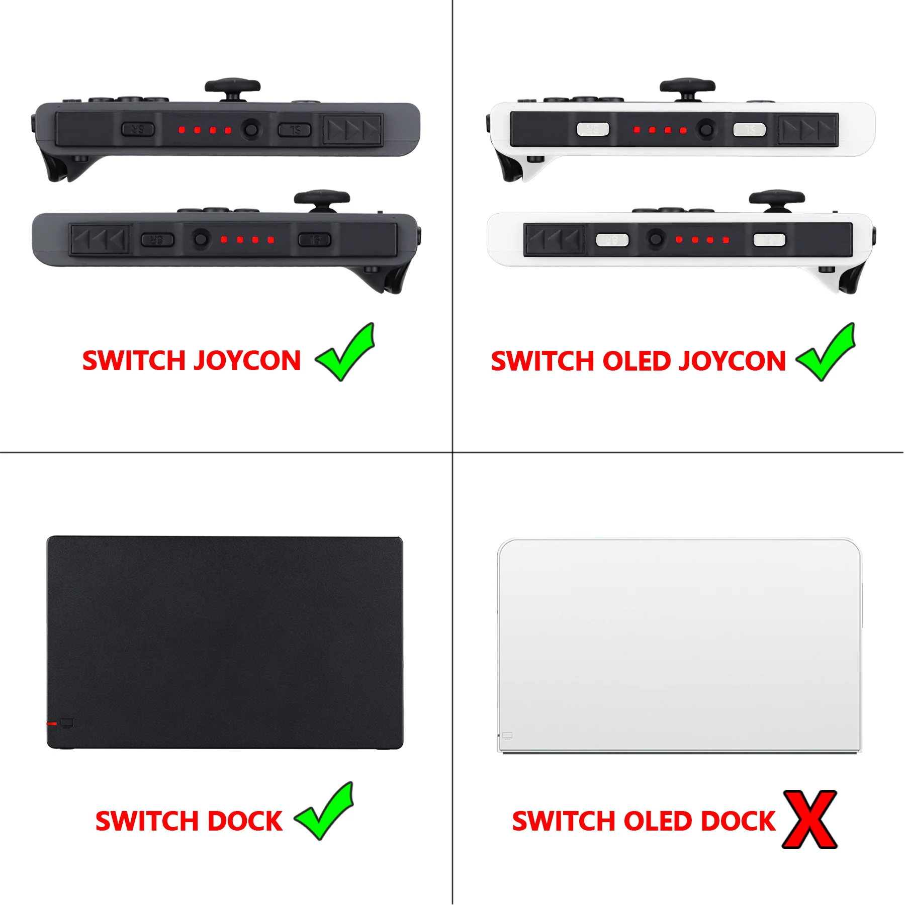 eXtremeRate Firefly LED Tuning Kit for Joycons Dock of NS Switch - Ice Blue - Image 3