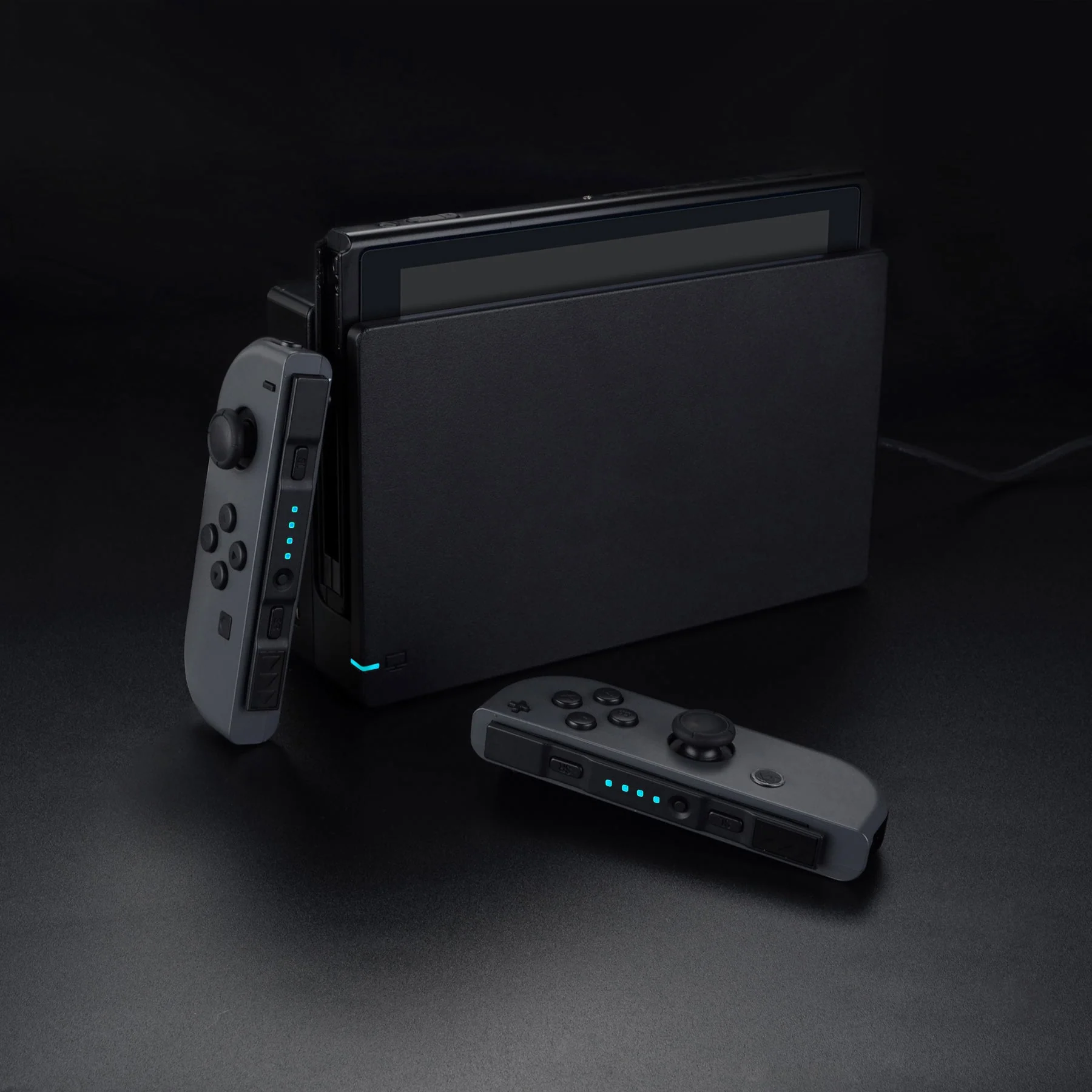 eXtremeRate Firefly LED Tuning Kit for Joycons Dock of NS Switch - Ice Blue - Image 7