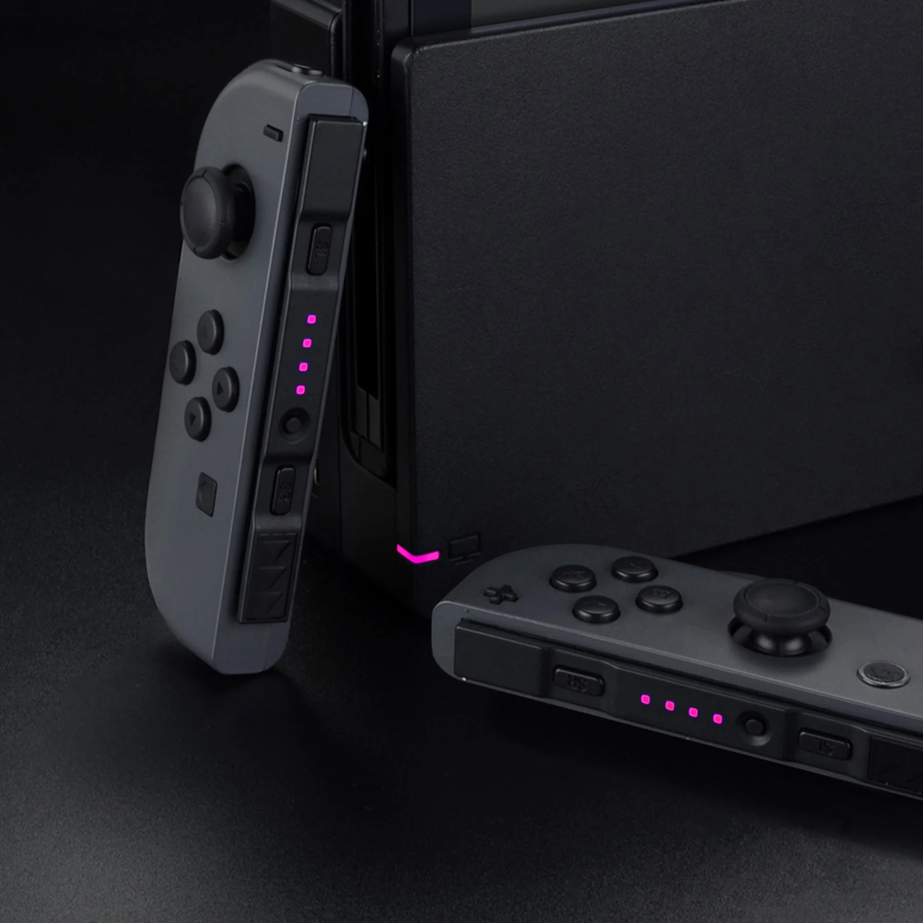 eXtremeRate Firefly LED Tuning Kit for Joycons Dock of NS Switch - Pink - Image 2