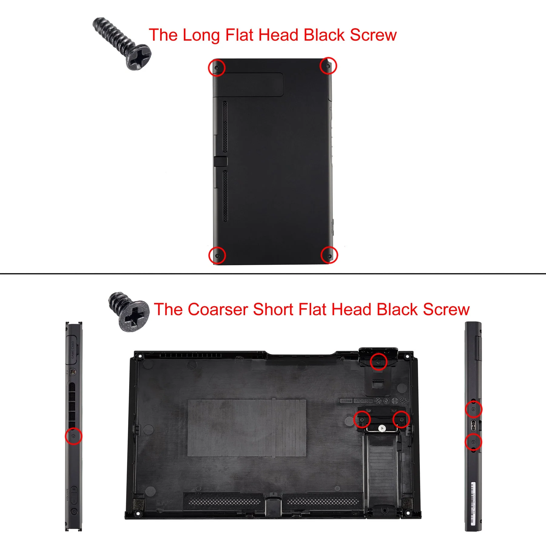 eXtremeRate Full Repair Tools Tri-wing Screwdriver & Cross Screwdriver & Tweezers & Screws Kit For Joycon of NS Switch Console - Image 4