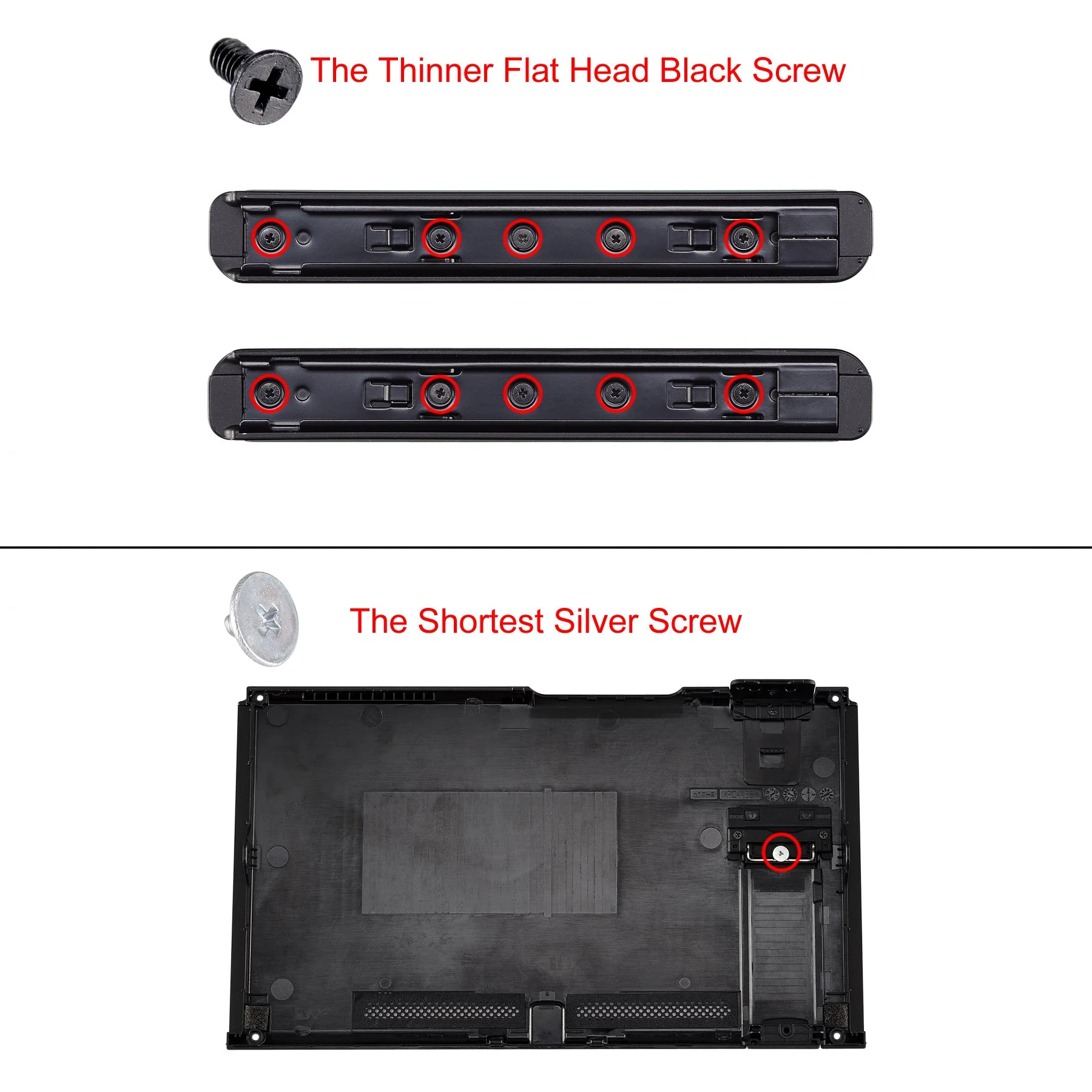 eXtremeRate Full Repair Tools Tri-wing Screwdriver & Cross Screwdriver & Tweezers & Screws Kit For Joycon of NS Switch Console - Image 5