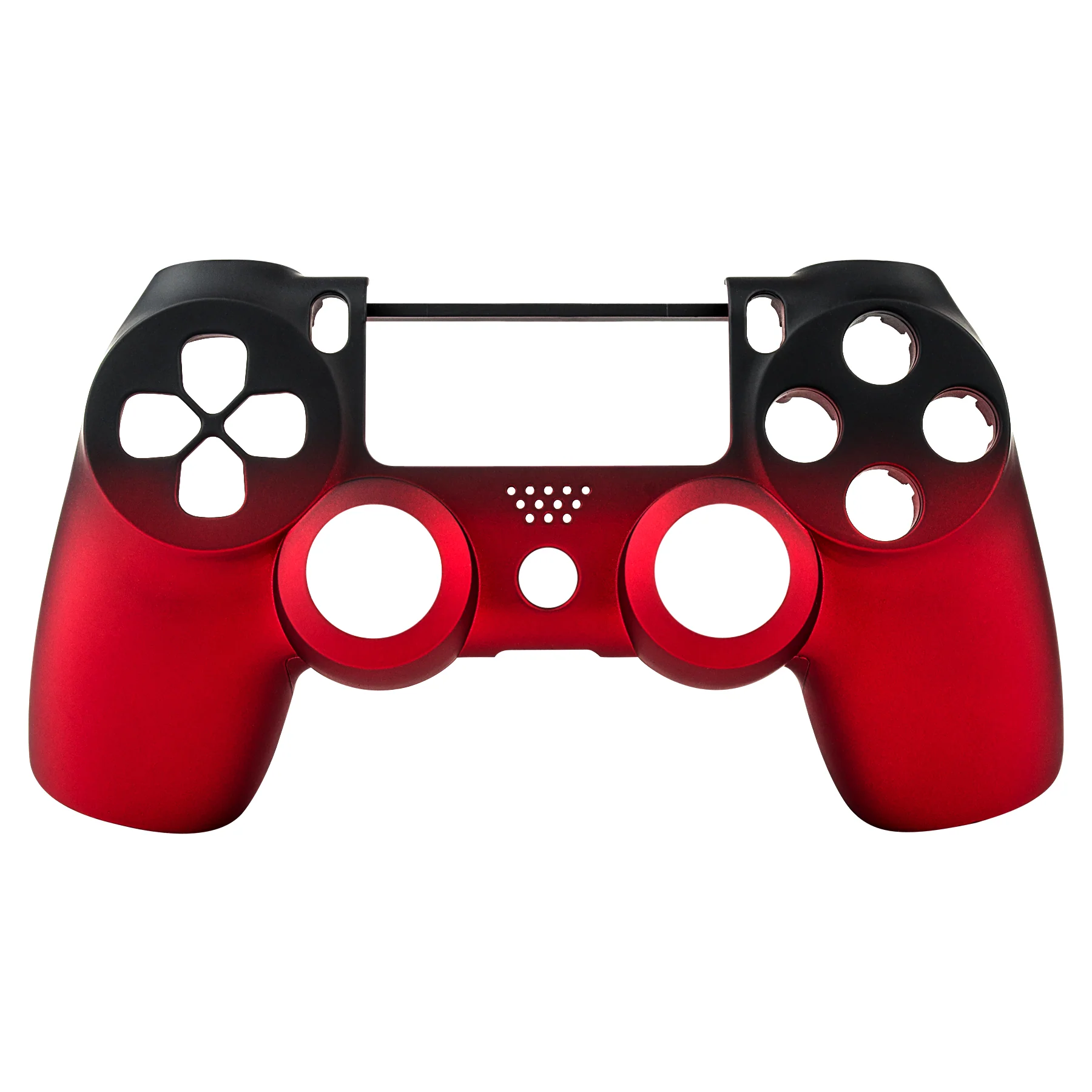 eXtremeRate Replacement Front Housing Shell for PS4 Controller JDM-001/011/020 - Shadow Scarlet Red - Image 2