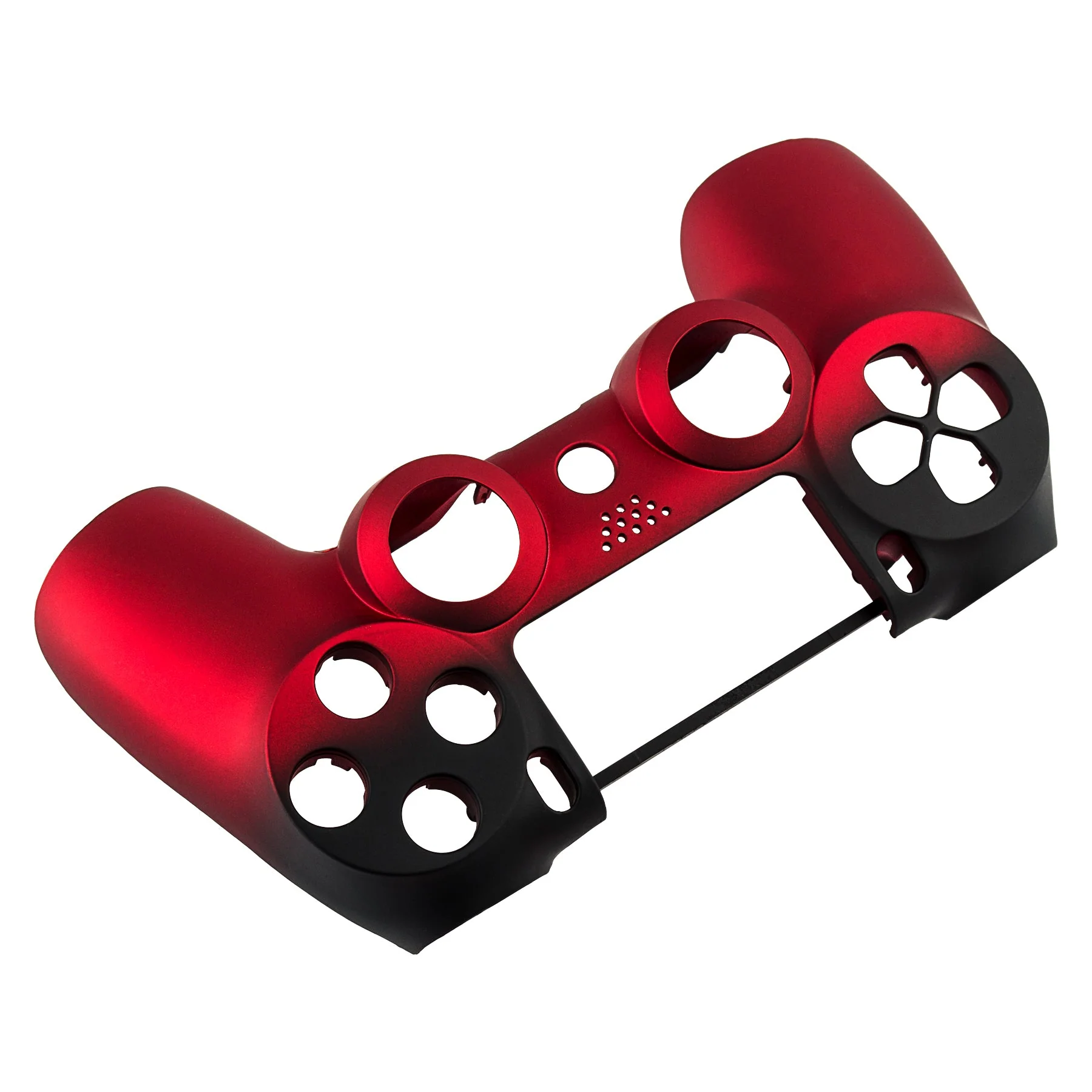 eXtremeRate Replacement Front Housing Shell for PS4 Controller JDM-001/011/020 - Shadow Scarlet Red - Image 6