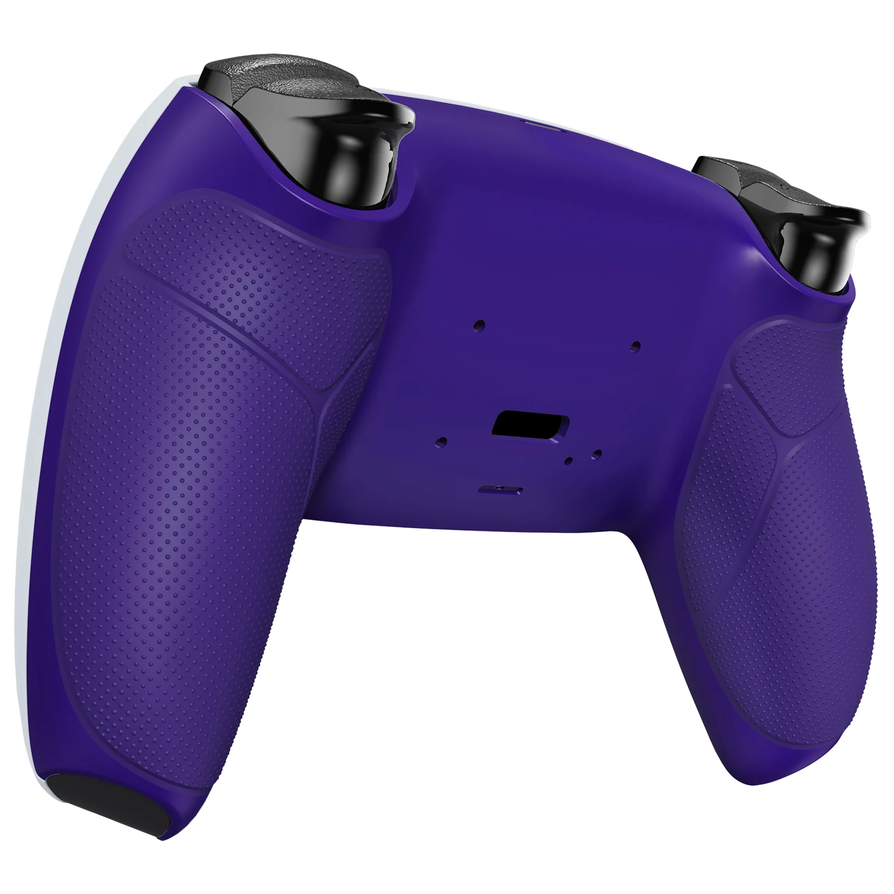 eXtremeRate Performance Grip Redesigned Back Shell for eXtremeRate RISE Remap Kit, Compatible with PS5 Controller - Rubberized Galactic Purple - Image 4