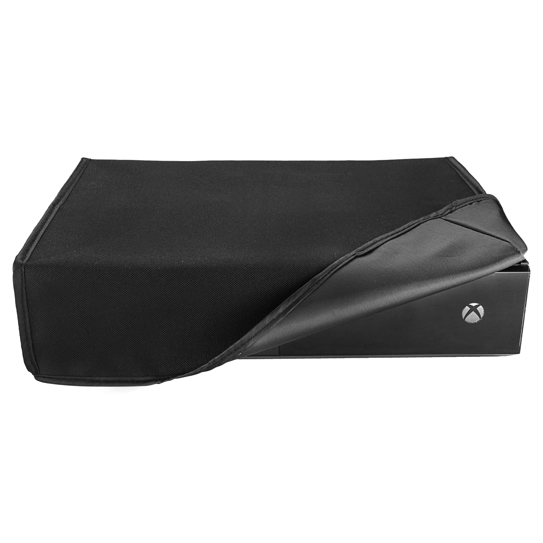 eXtremeRate Custom Waterproof Dustproof Horizontal Dust Cover for Xbox One Console - Black - Image 10