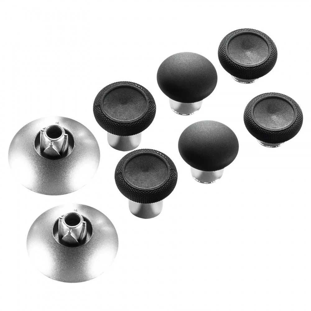 eXtremeRate 8 in 1 Metal Magnetic Thumbsticks Analog Joysticks for Xbox One & Xbox One Elite & Xbox One X/S & Xbox Series X/S & PS4 Slim Pro Controller - Black - Image 3