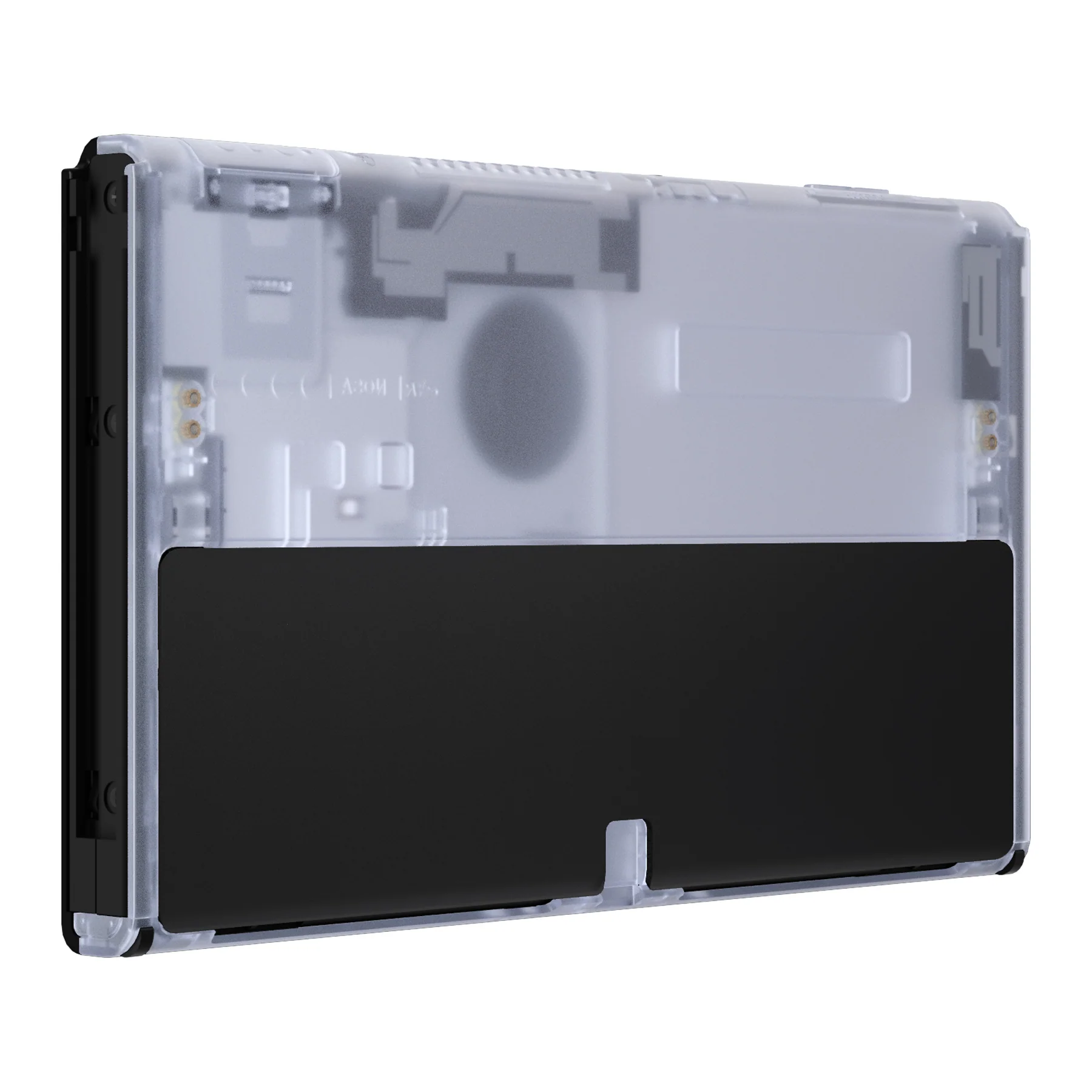 eXtremeRate Replacement Back Plate for Nintendo Switch OLED Console - Clear Glacier Blue - Image 5