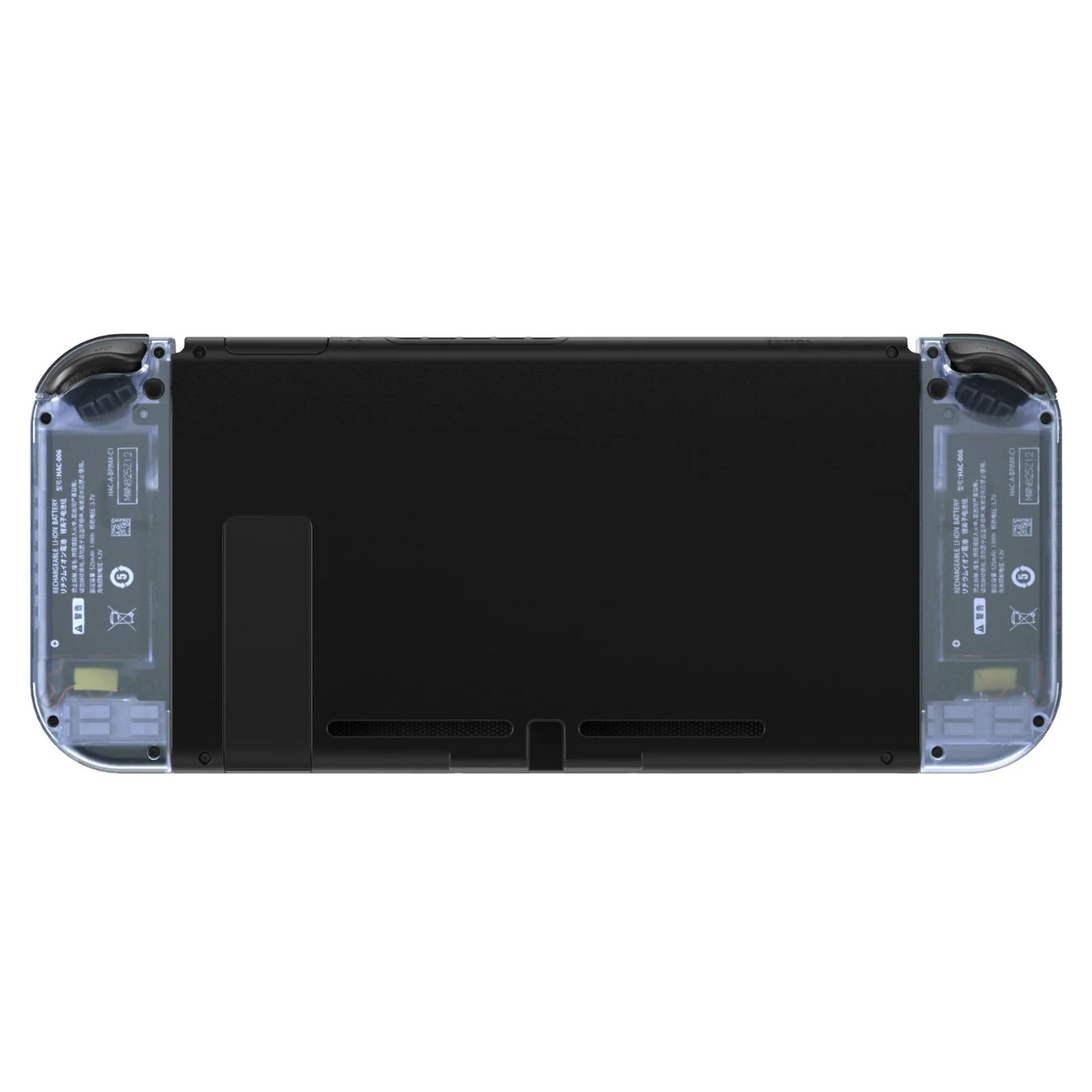 eXtremeRate Dpad Version Replacement Full Set Shell Case with Buttons for Joycon of NS Switch - Clear Glacier Blue - Image 8