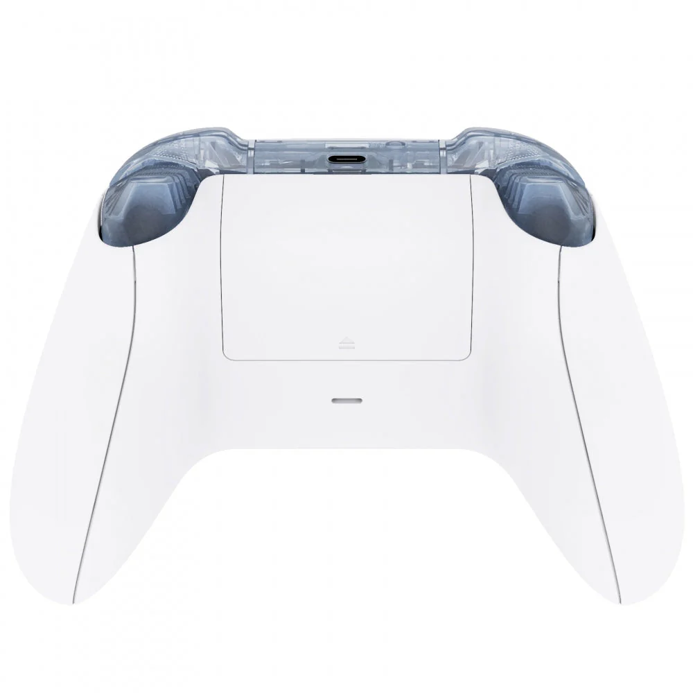 eXtremeRate Replacement Full Set Buttons for Xbox Series X & S Controller - Clear Glacier Blue - Image 7