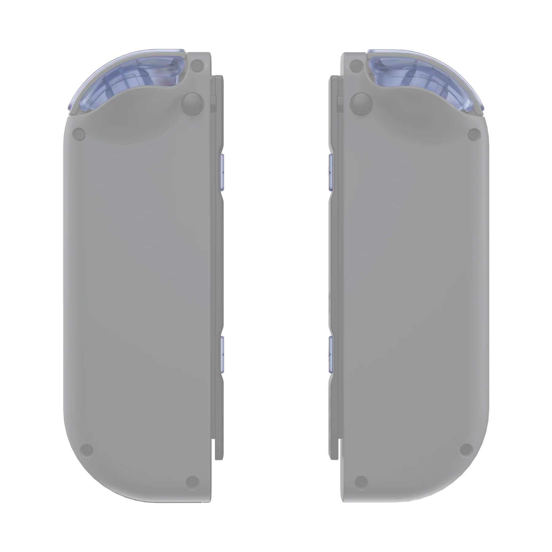 eXtremeRate Replacement Full Set Buttons for Joycon of NS Switch - Clear Glacier Blue - Image 7