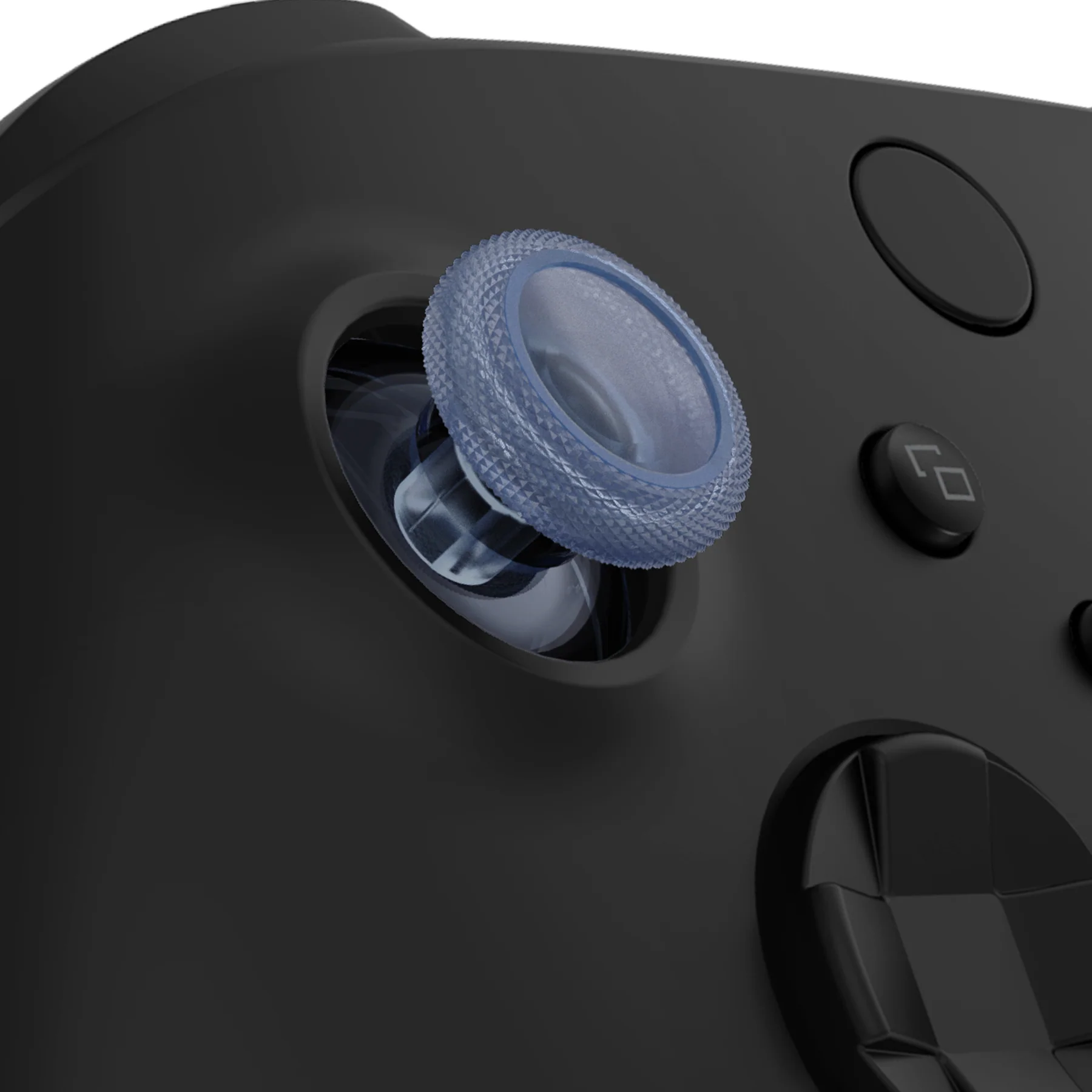 eXtremeRate Replacement Thumbsticks for Xbox Series X/S Controller & Xbox One X/S Controller & Xbox One Standard Controller & Xbox One Elite Controller - Clear Glacier Blue - Image 2