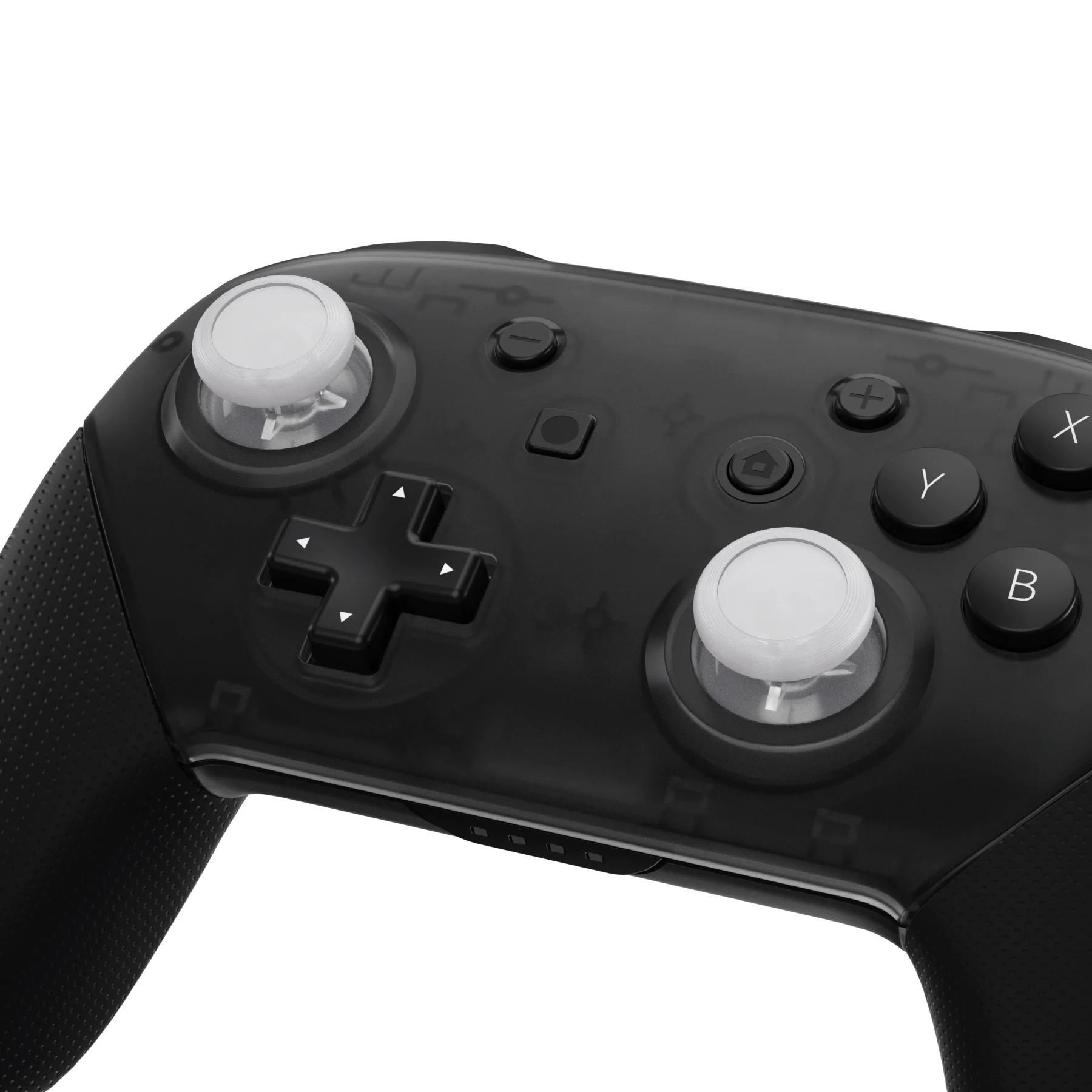 eXtremeRate Replacement 3D Joystick Thumbsticks for Nintendo Switch Pro Controller - Glow in Dark - Green - Image 3