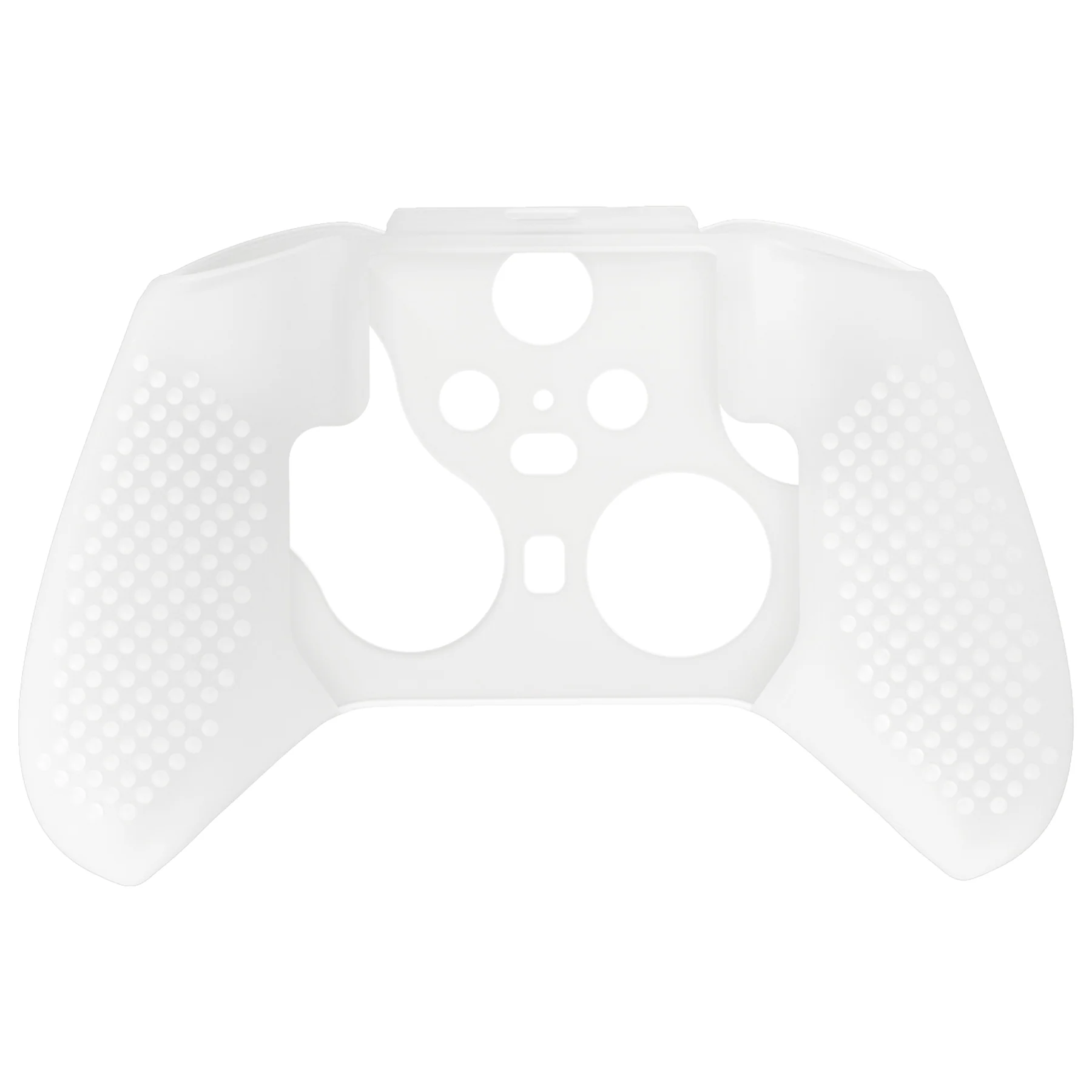 eXtremeRate PlayVital Protective Anti-Slip Silicone Case with Thumb Grips Caps for Xbox One Elite Series 2 & Elite 2 Core Controller - Glow in Dark - Green - Image 5