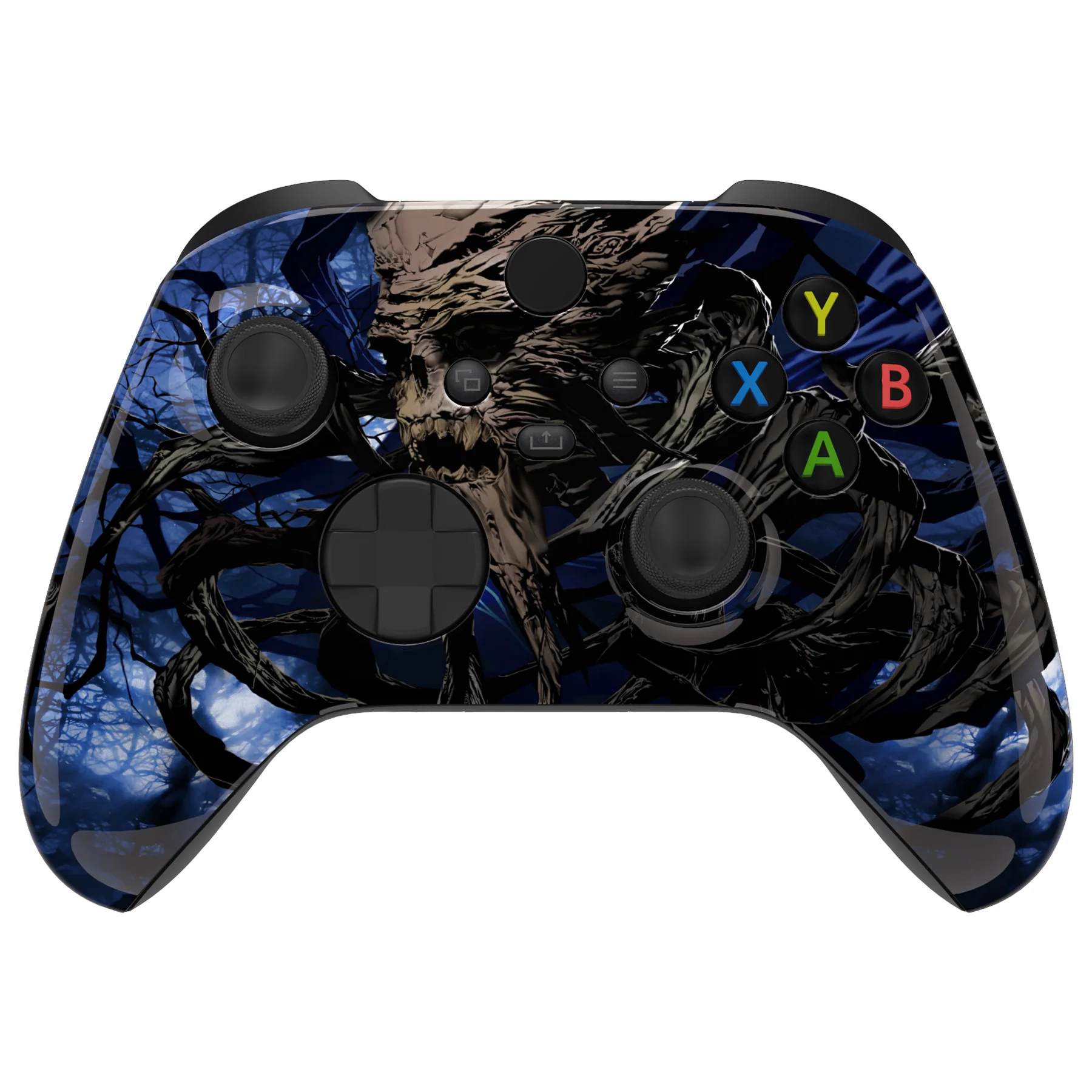 eXtremeRate Replacement Front Housing Shell for Xbox Series X & S Controller - Glow in Dark - The Awakening of the Earth Lord - Image 4