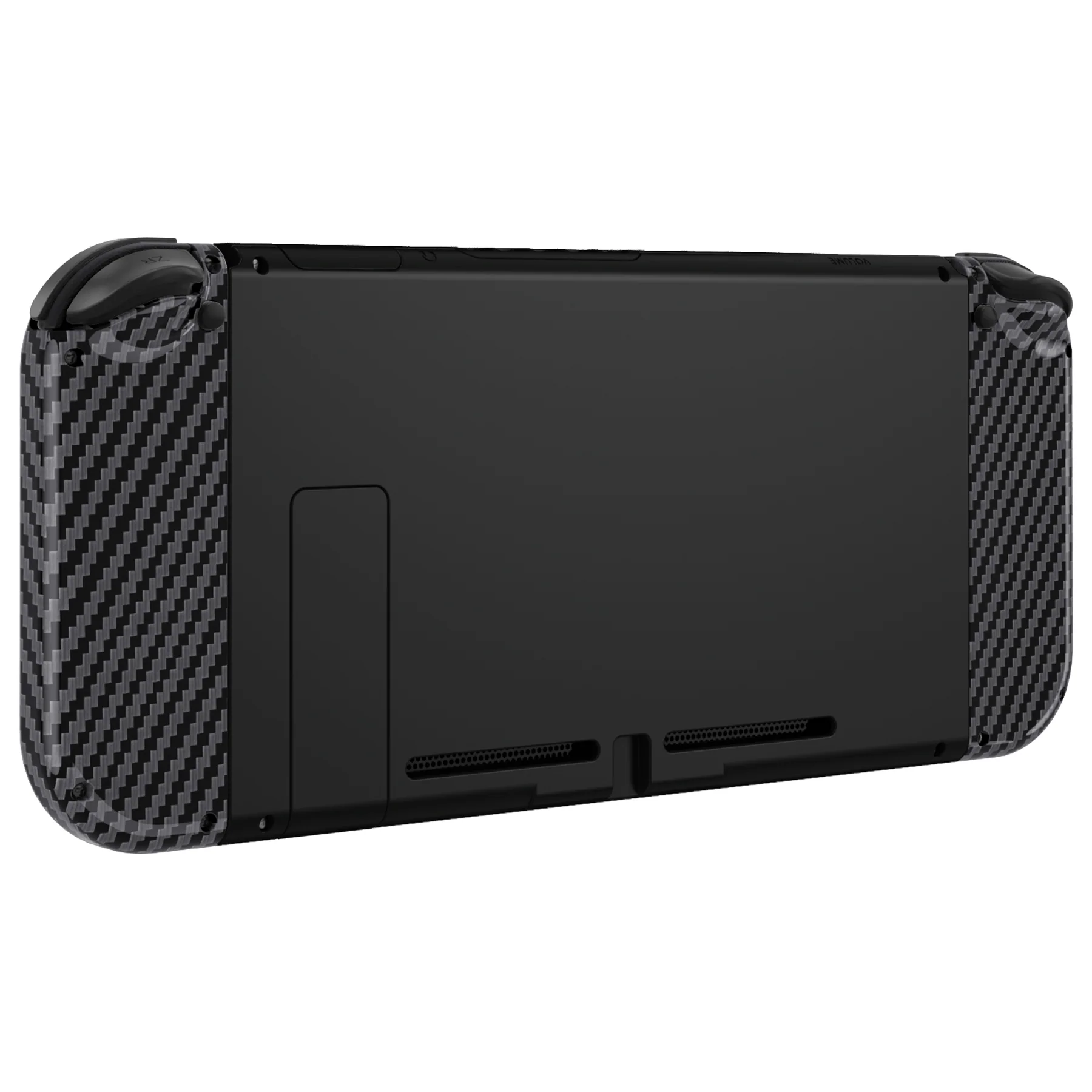 eXtremeRate Replacement Full Set Shell Case with Buttons for Joycon of NS Switch - Graphite Carbon Fiber - Image 7