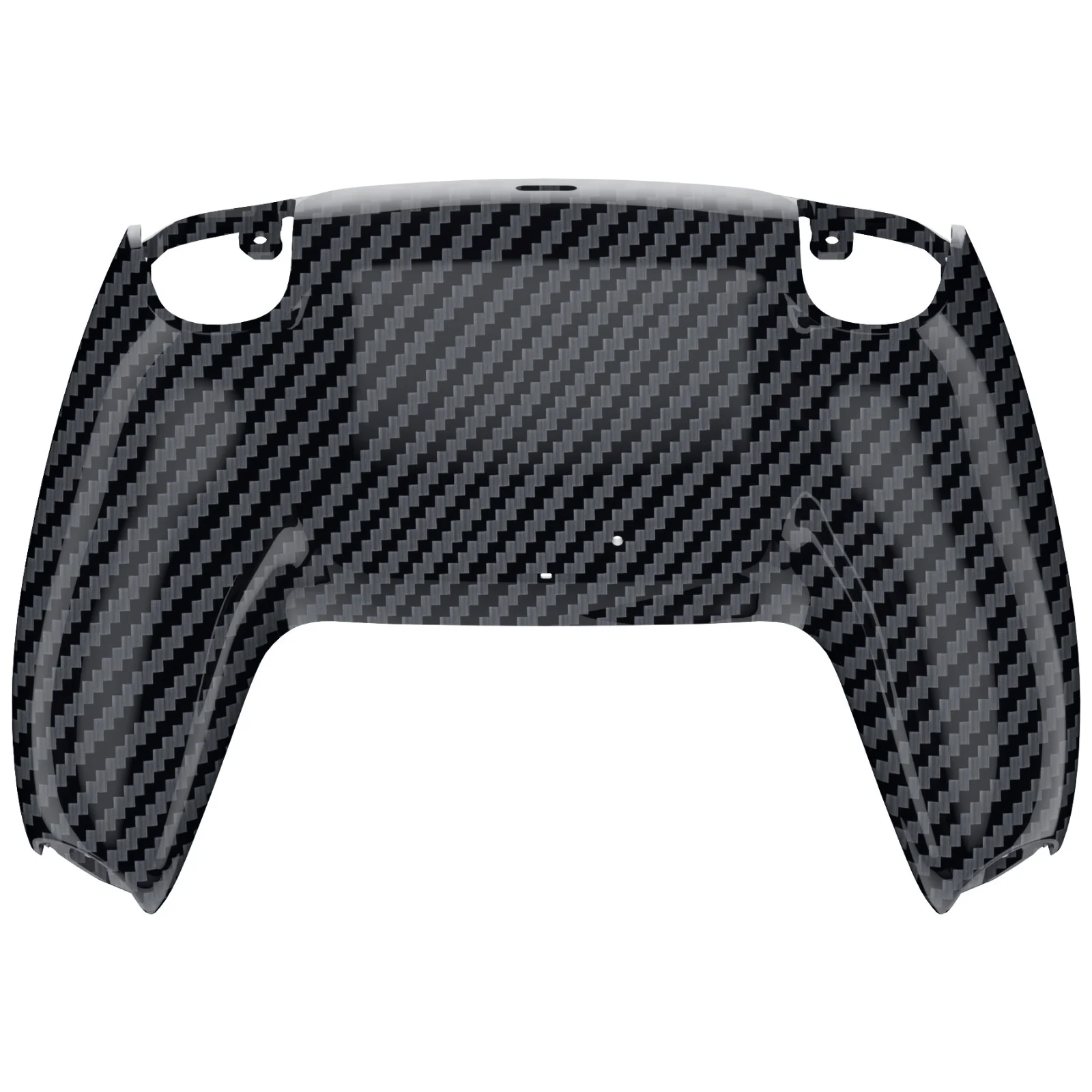 eXtremeRate Replacement Back Housing Bottom Shell Compatible with PS5 Controller BDM-010/020/030/040/050 - Graphite Carbon Fiber - Image 6