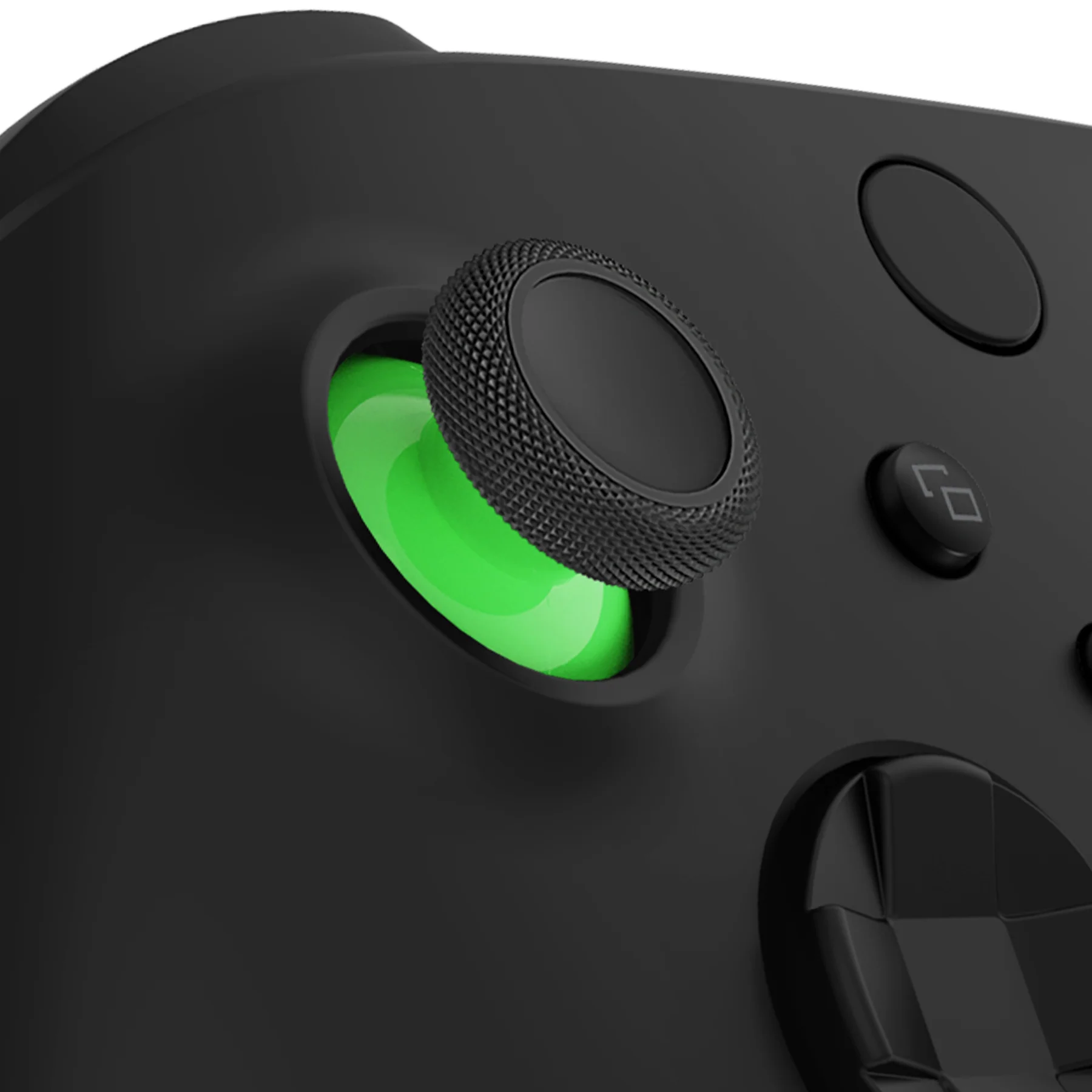 eXtremeRate Replacement Thumbsticks for Xbox Series X/S Controller & Xbox One X/S Controller & Xbox One Standard Controller & Xbox One Elite Controller - Green & Black - Image 2