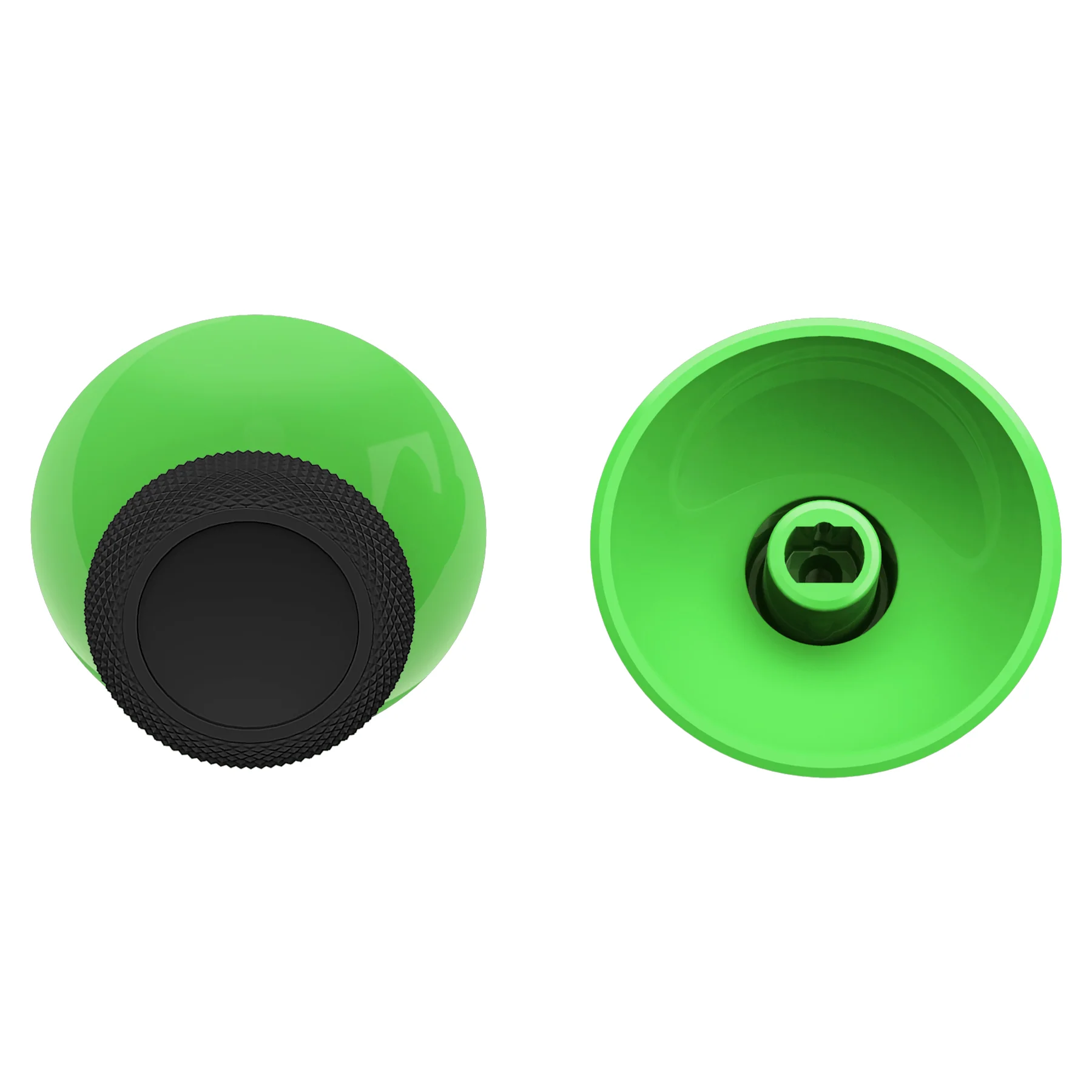 eXtremeRate Replacement Thumbsticks for Xbox Series X/S Controller & Xbox One X/S Controller & Xbox One Standard Controller & Xbox One Elite Controller - Green & Black - Image 5