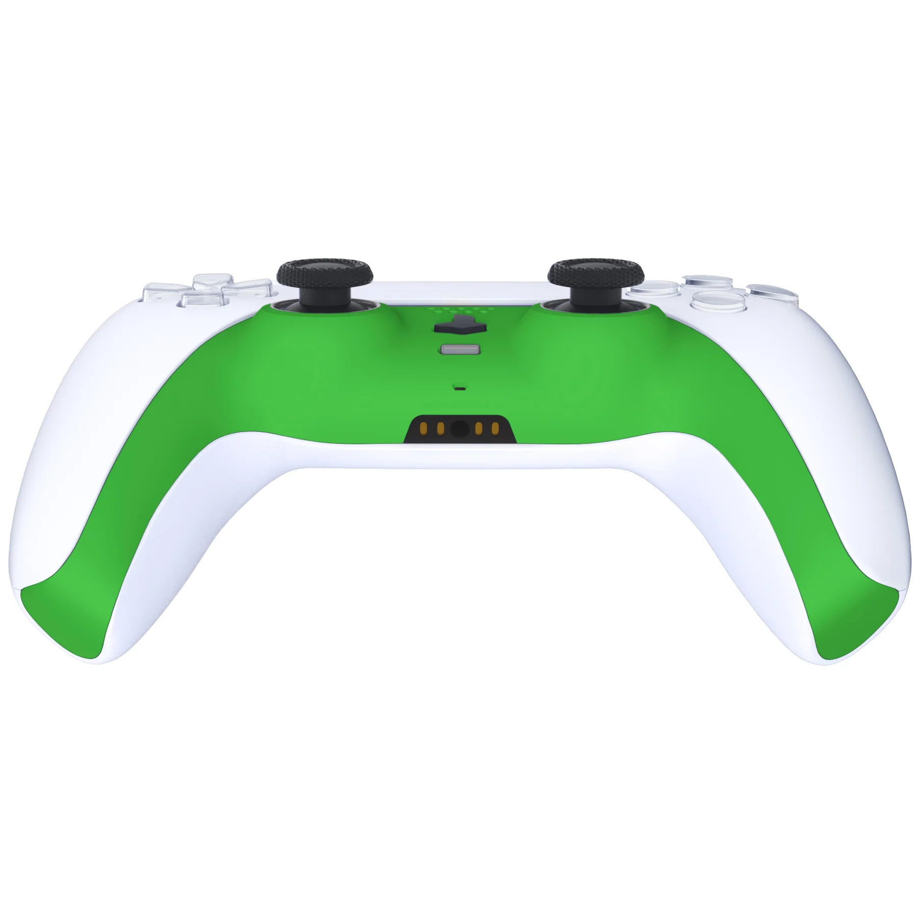 eXtremeRate Replacement Decorative Trim Shell with Accent Rings Compatible with PS5 Controller BDM-010/020/030/040/050 - Green - Image 6