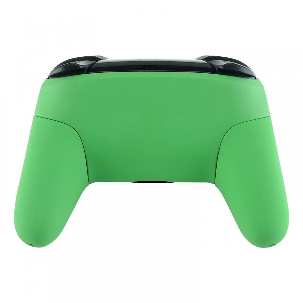 eXtremeRate Replacement Full Set Shell Faceplate Backplate Handles for Nintendo Switch Pro - Lime Green - Image 7