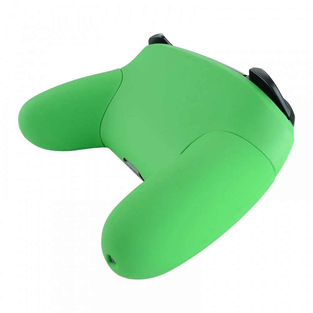 eXtremeRate Replacement Full Set Shell Faceplate Backplate Handles for Nintendo Switch Pro - Lime Green - Image 8